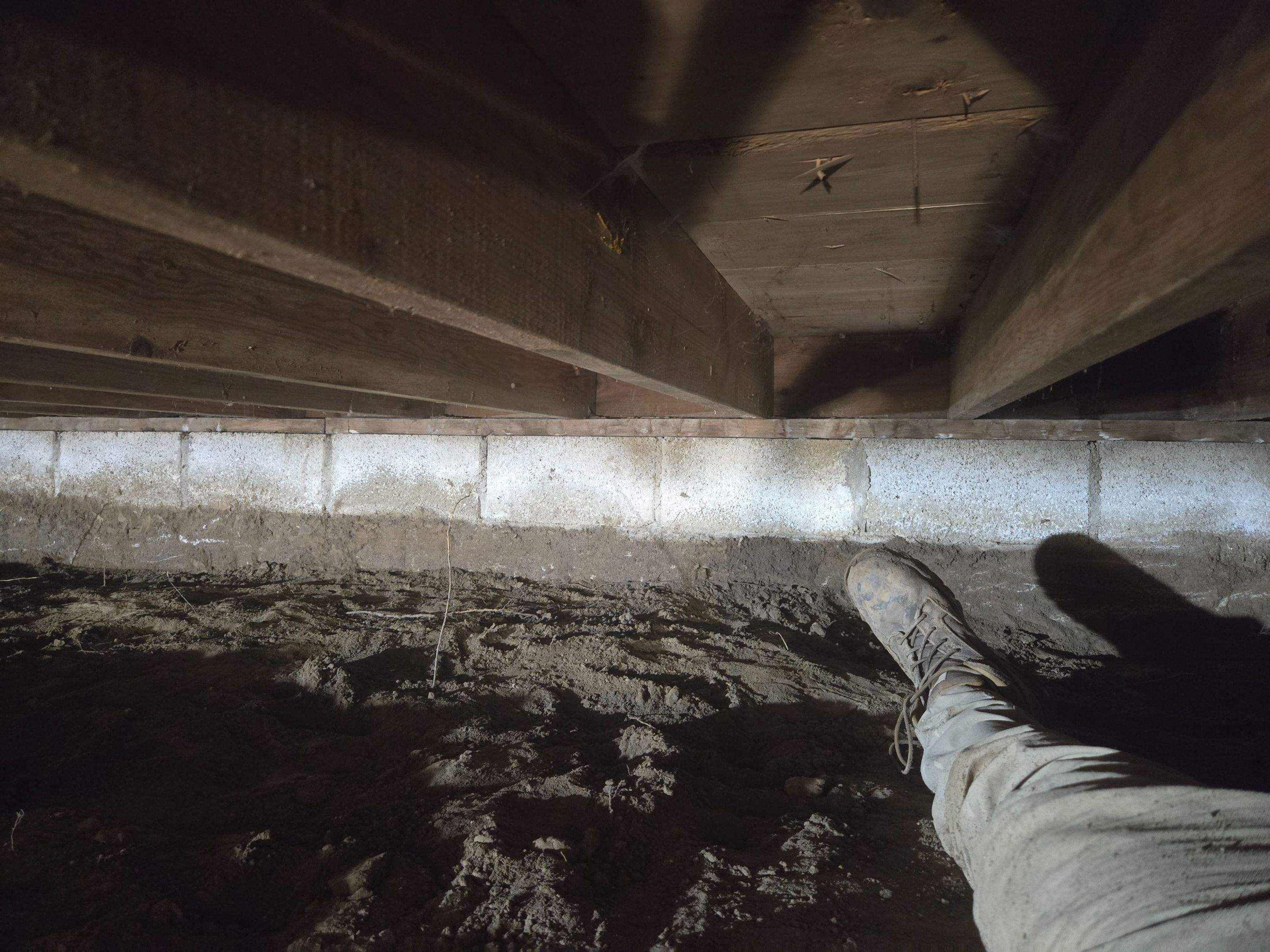 Crawl Space Dig Out, Vent Installation, Access Point and 90 mil Encapsulation by Allied Water Services