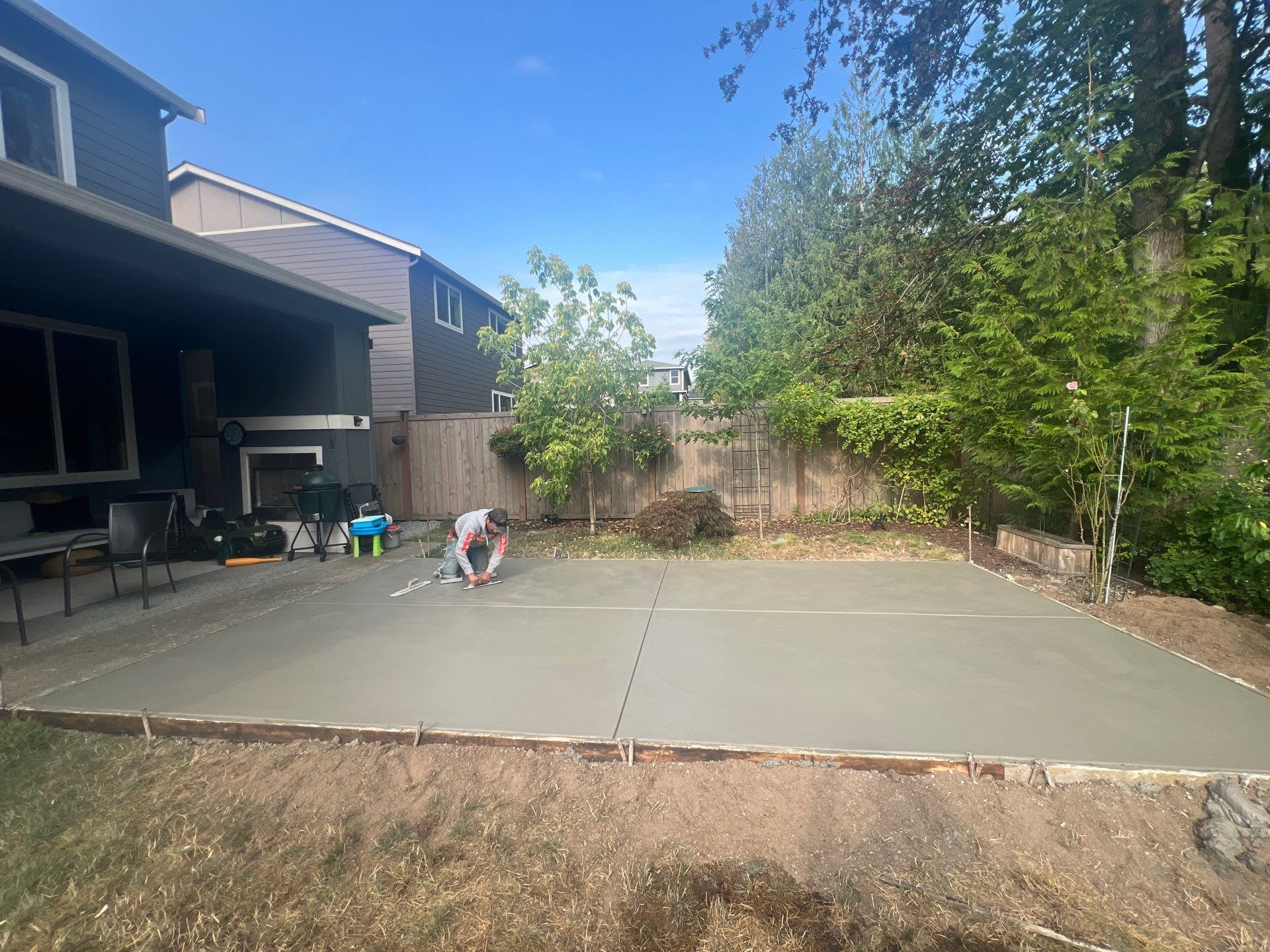 Wayne | Concrete Patio by Jireh Asphalt & Concrete Inc 