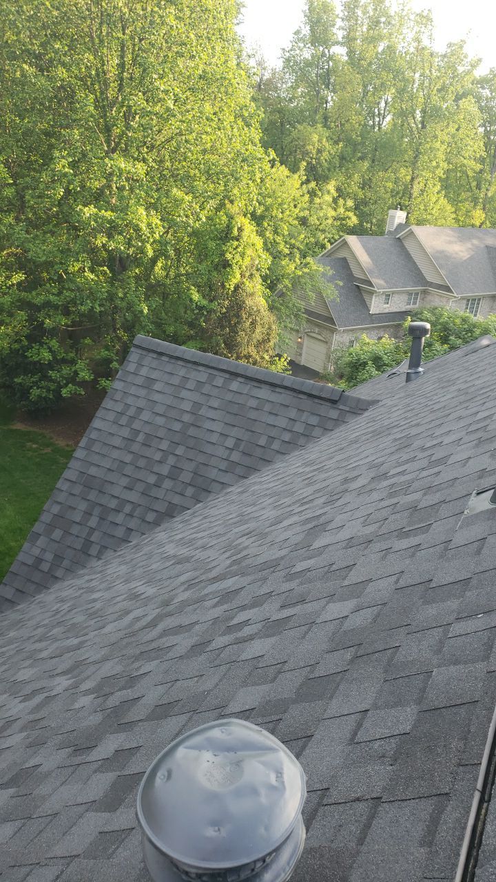 Great Falls: CertainTeed Landmark Pro Designer Shingles in Max Def Moire Black by RM Banning, Inc.