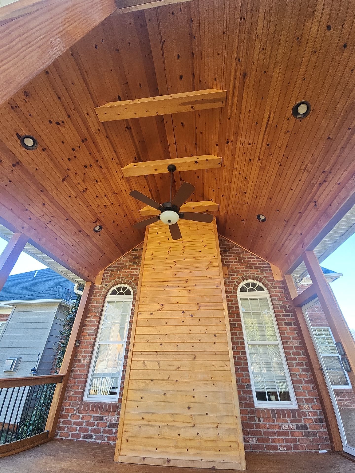 Coated Deck using Wood Sealant by DuraSeal