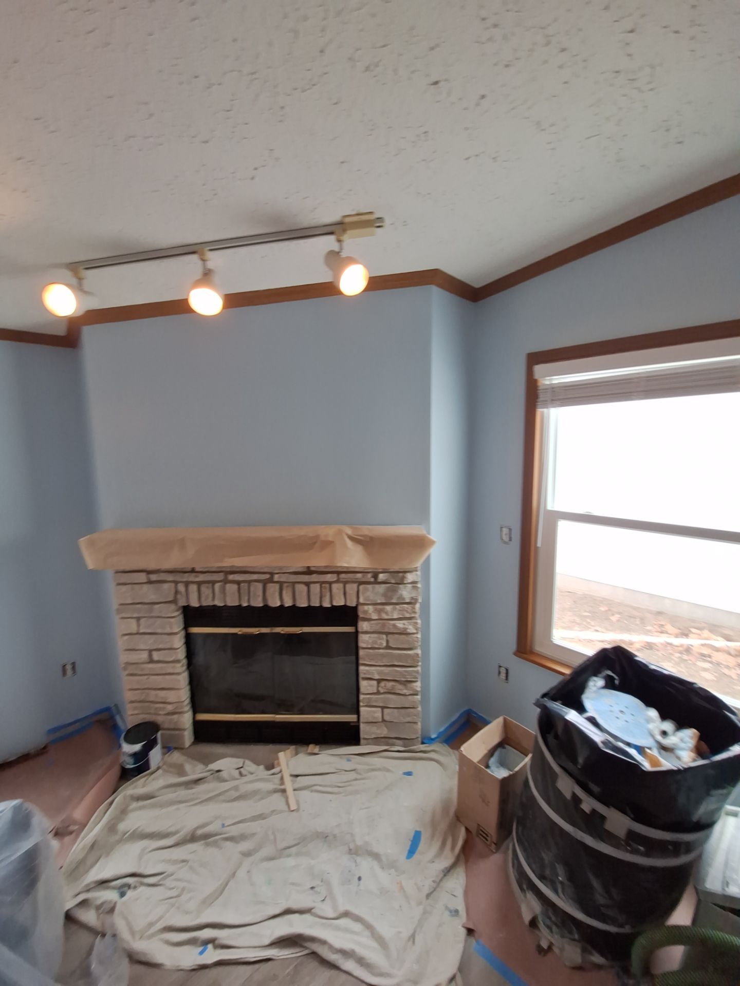 Interior Painting & Trim Refresh in Hesperia, Michigan by Gordon Painting