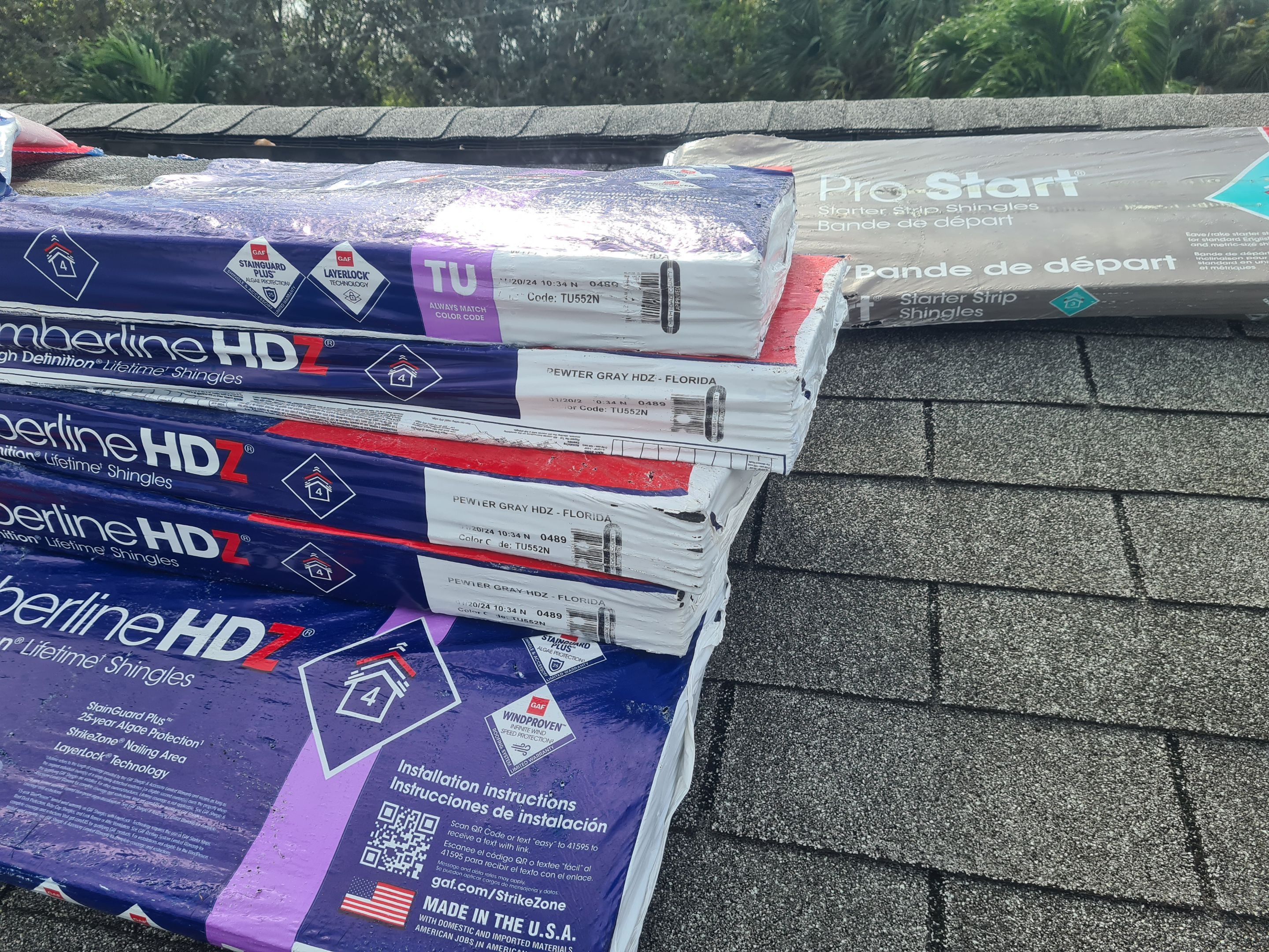 Residential Roofing Installation using GAF by BLUES BROTHERS ROOFING