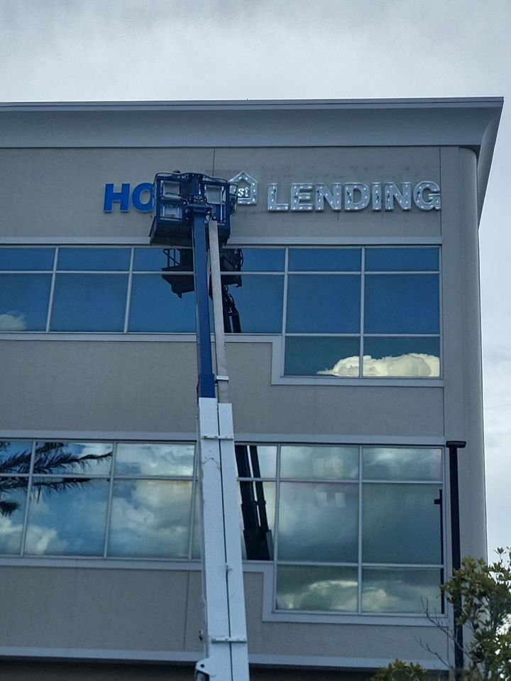 Channel Letters for Home 1st Lending by SignCrafters