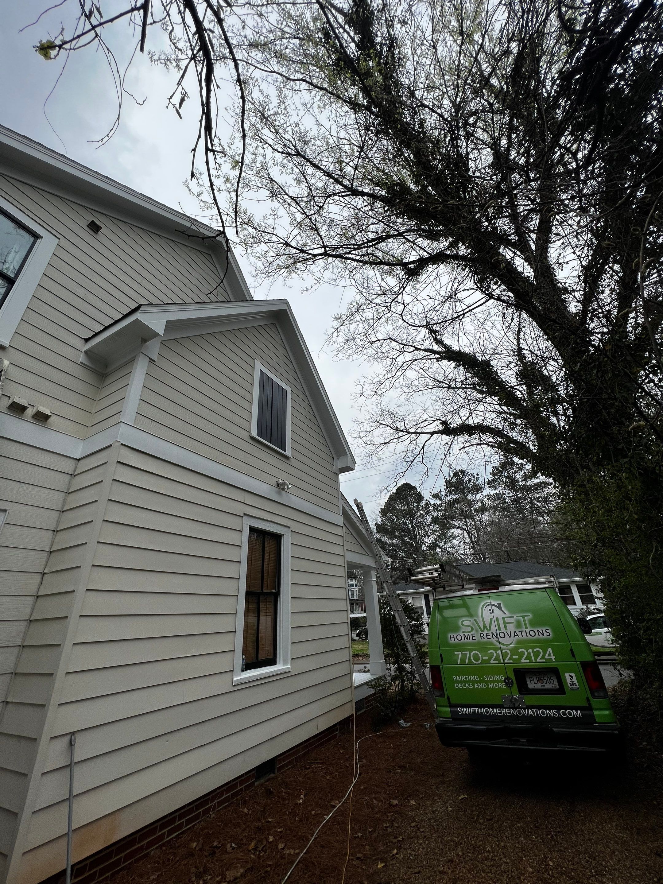 Full Exterior Painting and Trim Refresh in Marietta by Swift Home Renovations