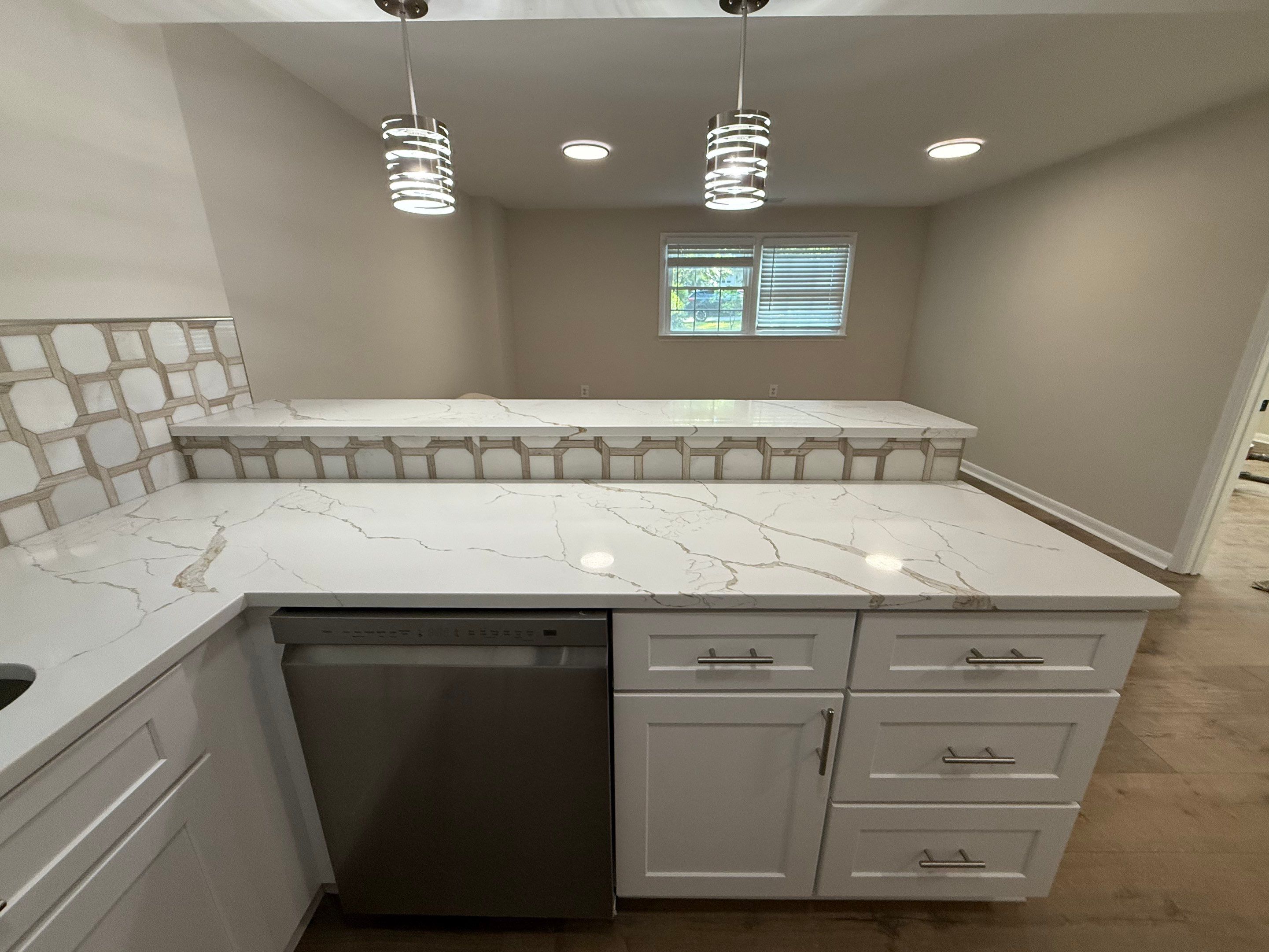 kitchenette and full bathroom  by Jesus Master Handyman LLC 