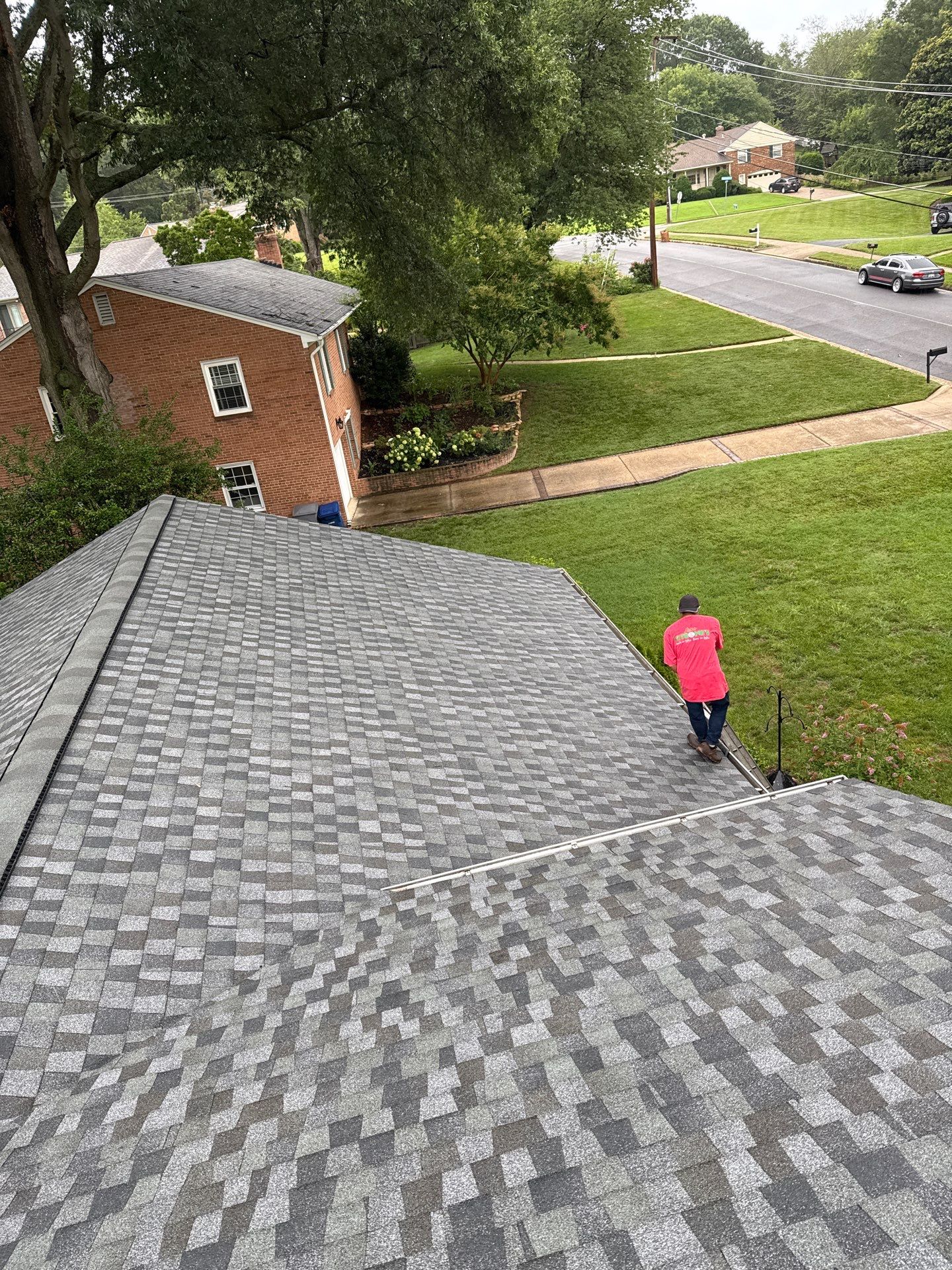 Alexandria: Residential Roof Replacement with GAF Timberline HDZ in Nantucket Morning by RM Banning, Inc.