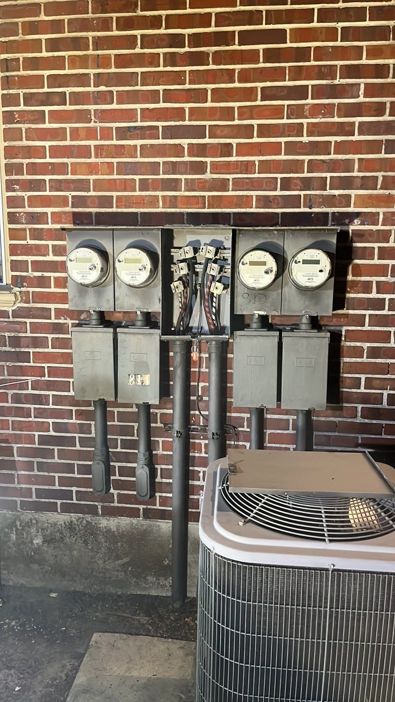4 Gang Meter Center Replacement by JaxPowerPro