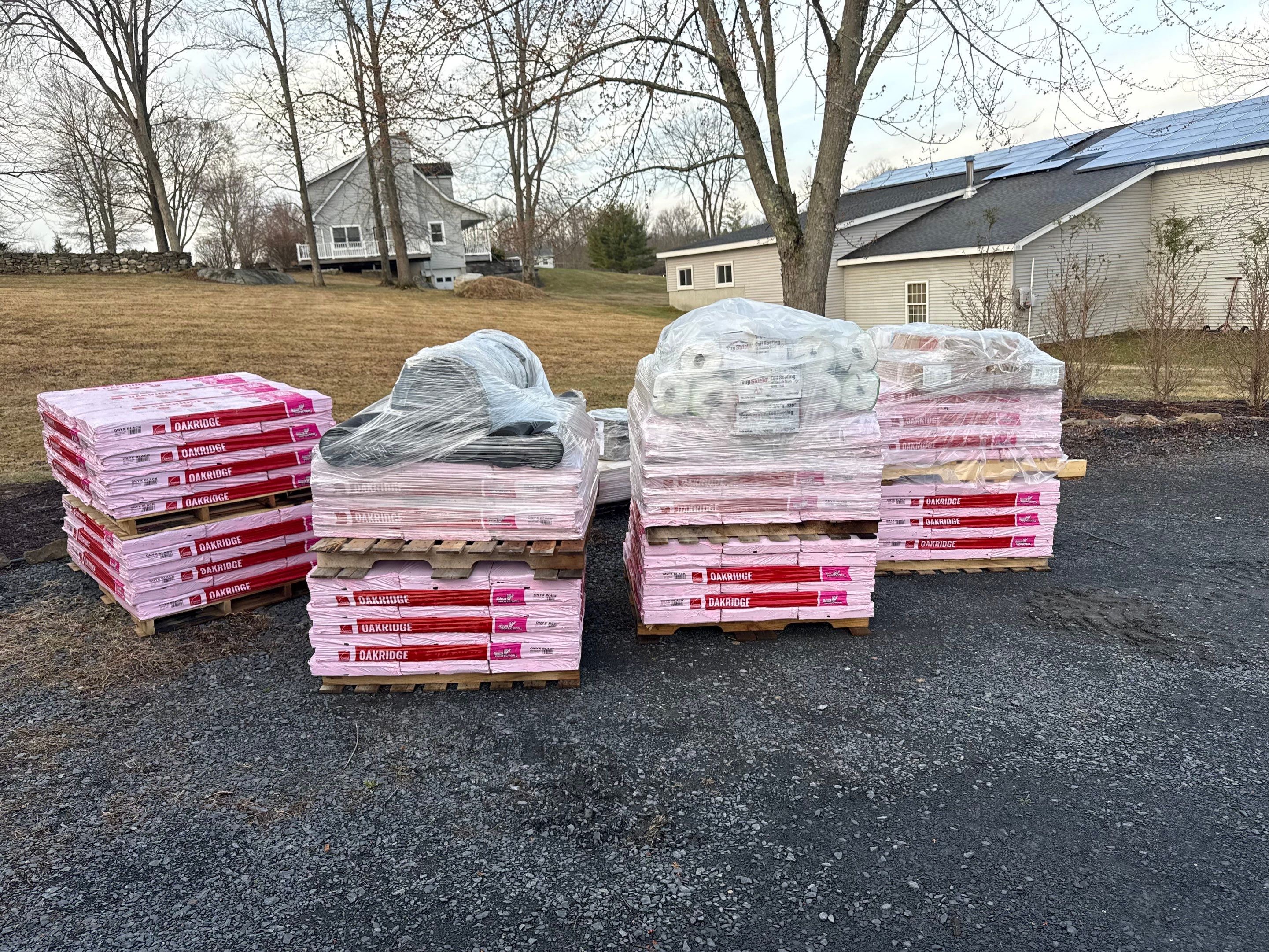 New Roof in Pine Bush, NY by roberts roofing