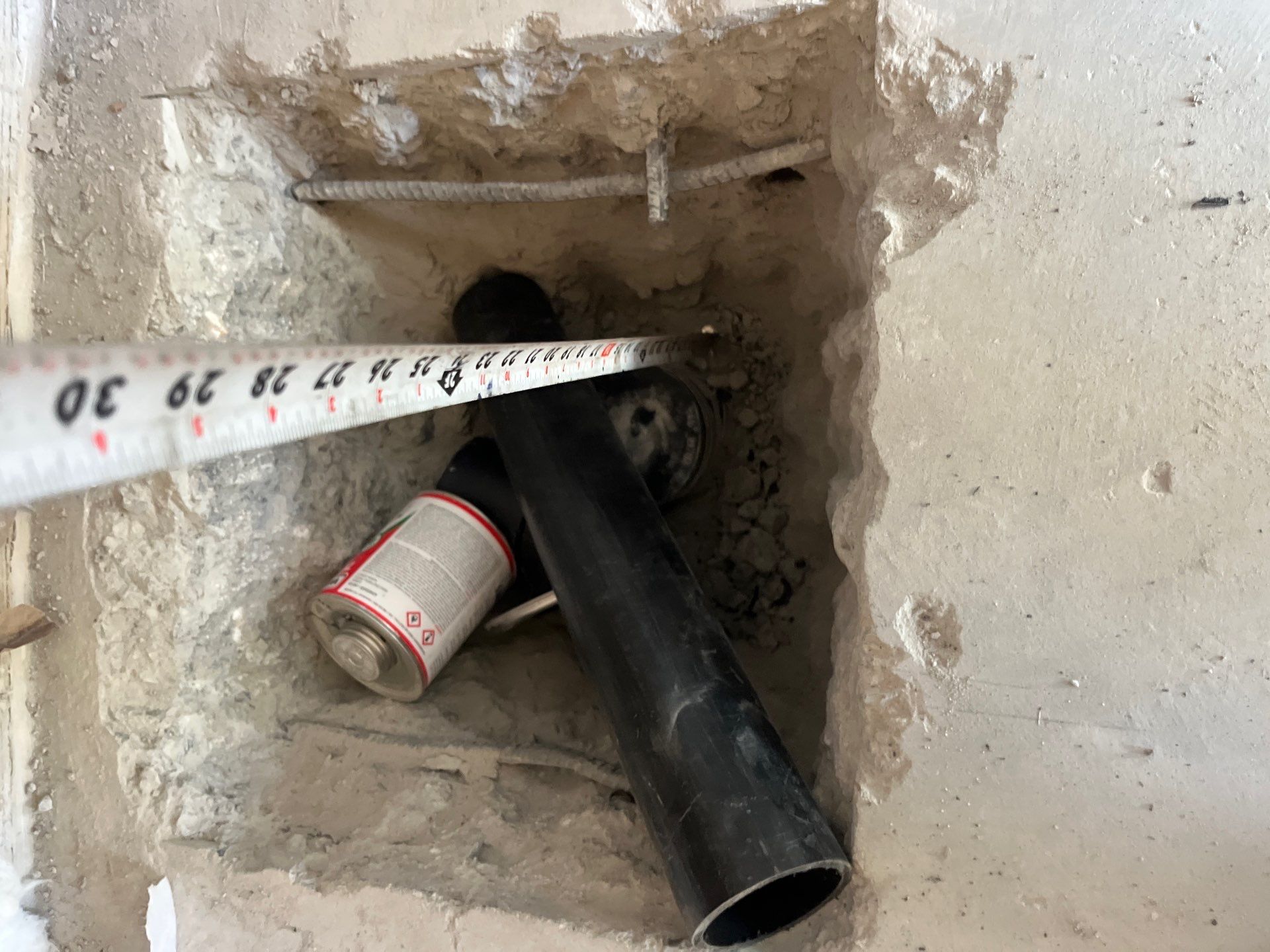 Installing Shower and New Piping by Us Plumbing 