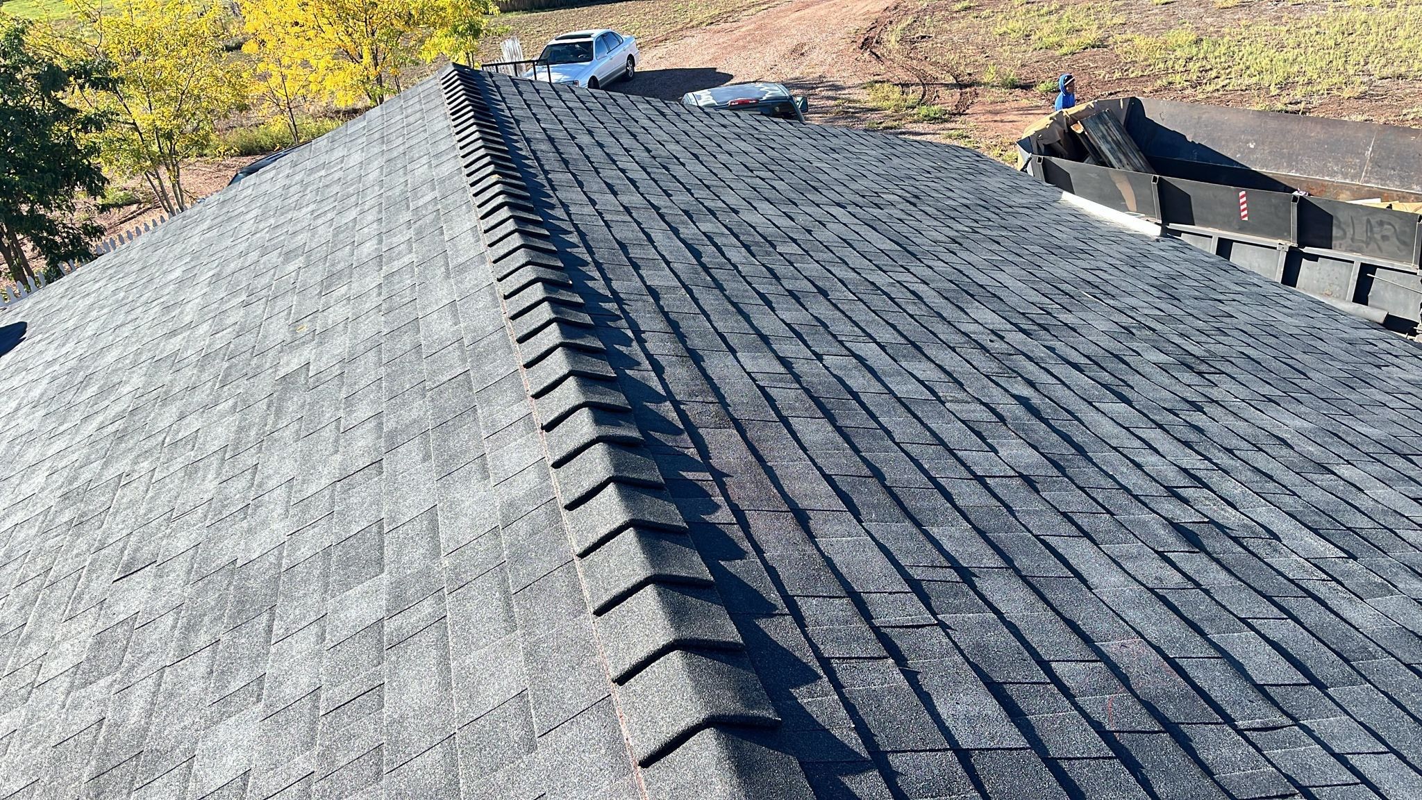 Midnight Black Project in Holbrook by Slade Roofing