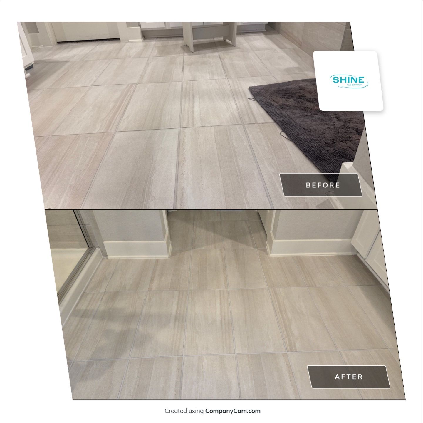 Project in Balcones Creek by SHINE Tile and Grout Cleaning