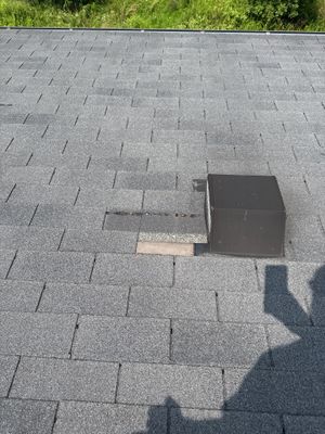 Residential Asphalt Shingle Roof Repair and Vent Maintenance in Frederick