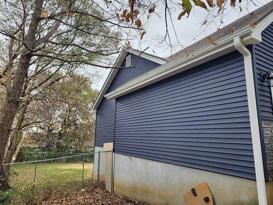 Siding Installation using Market Square by EEC  Windows, Siding & Roofing 