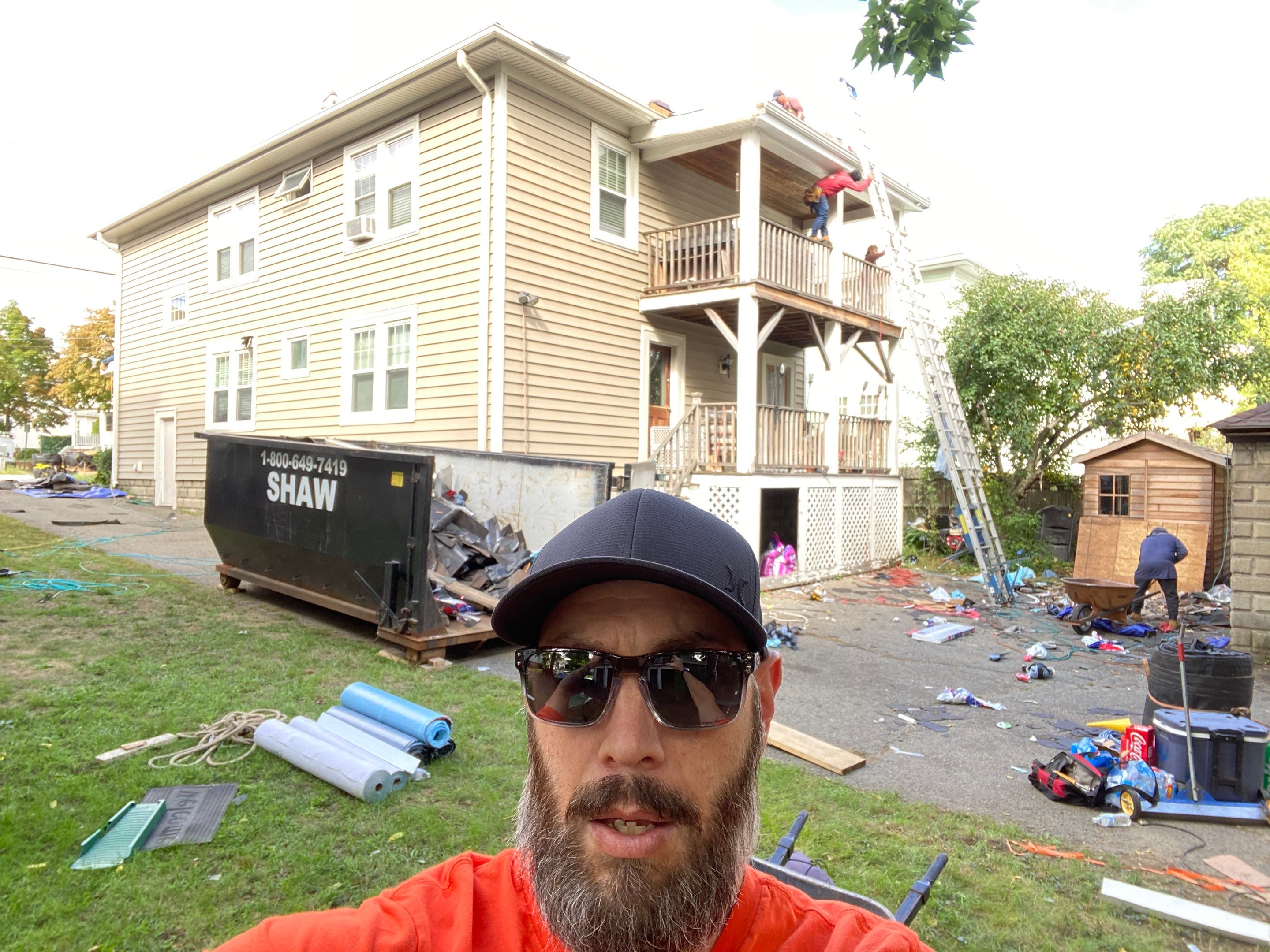 Residential Roofing Installation using GAF Timberline HDZ by Sensible Home Solutions