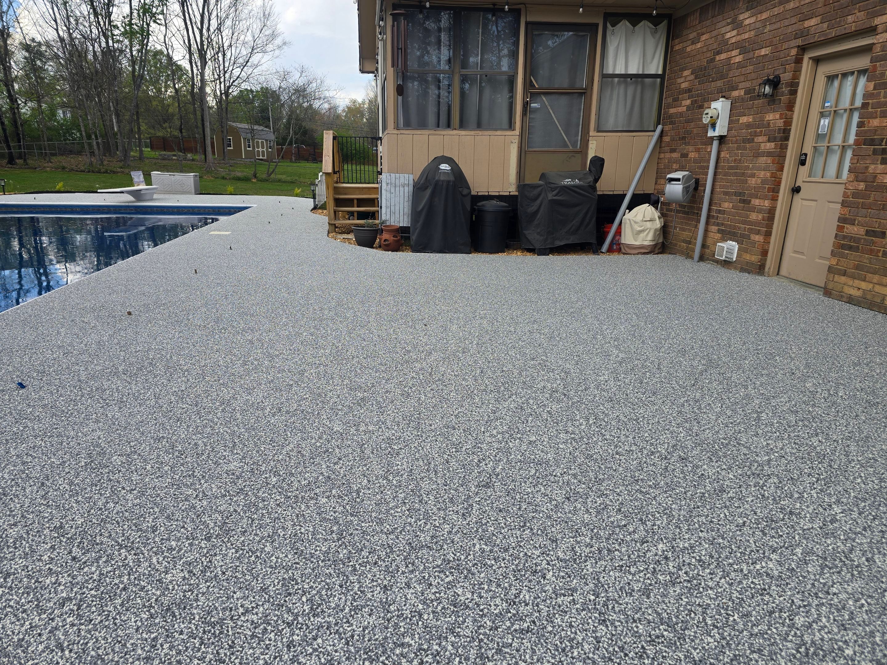 Pool Deck using Sterling by Elite Floor Solutions