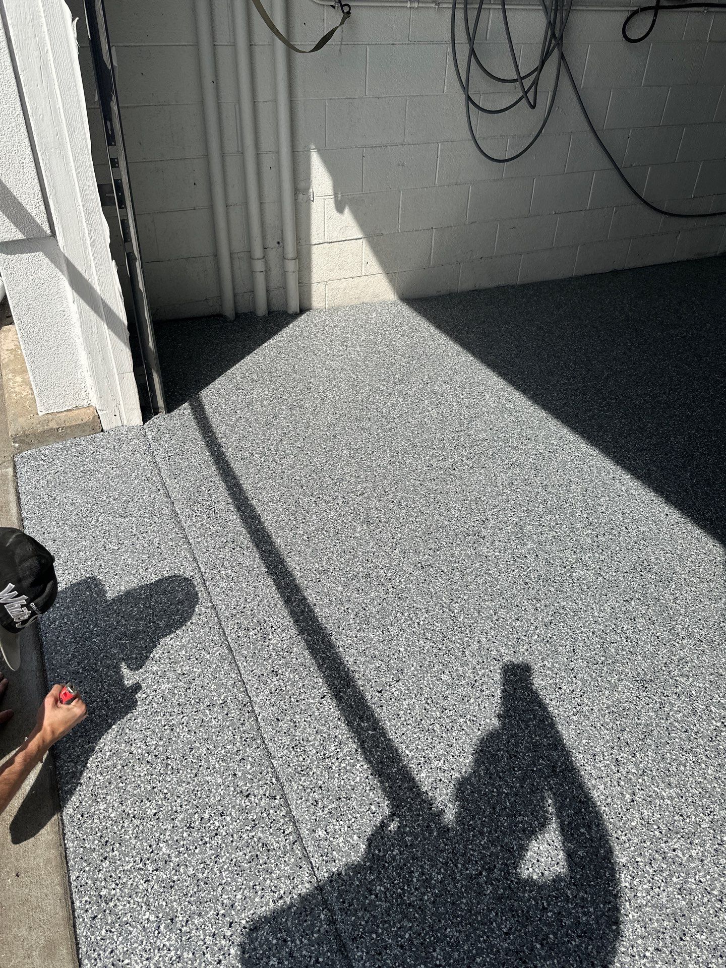 Commercial Floor Coating using Wombat by My Garage Floor Guys