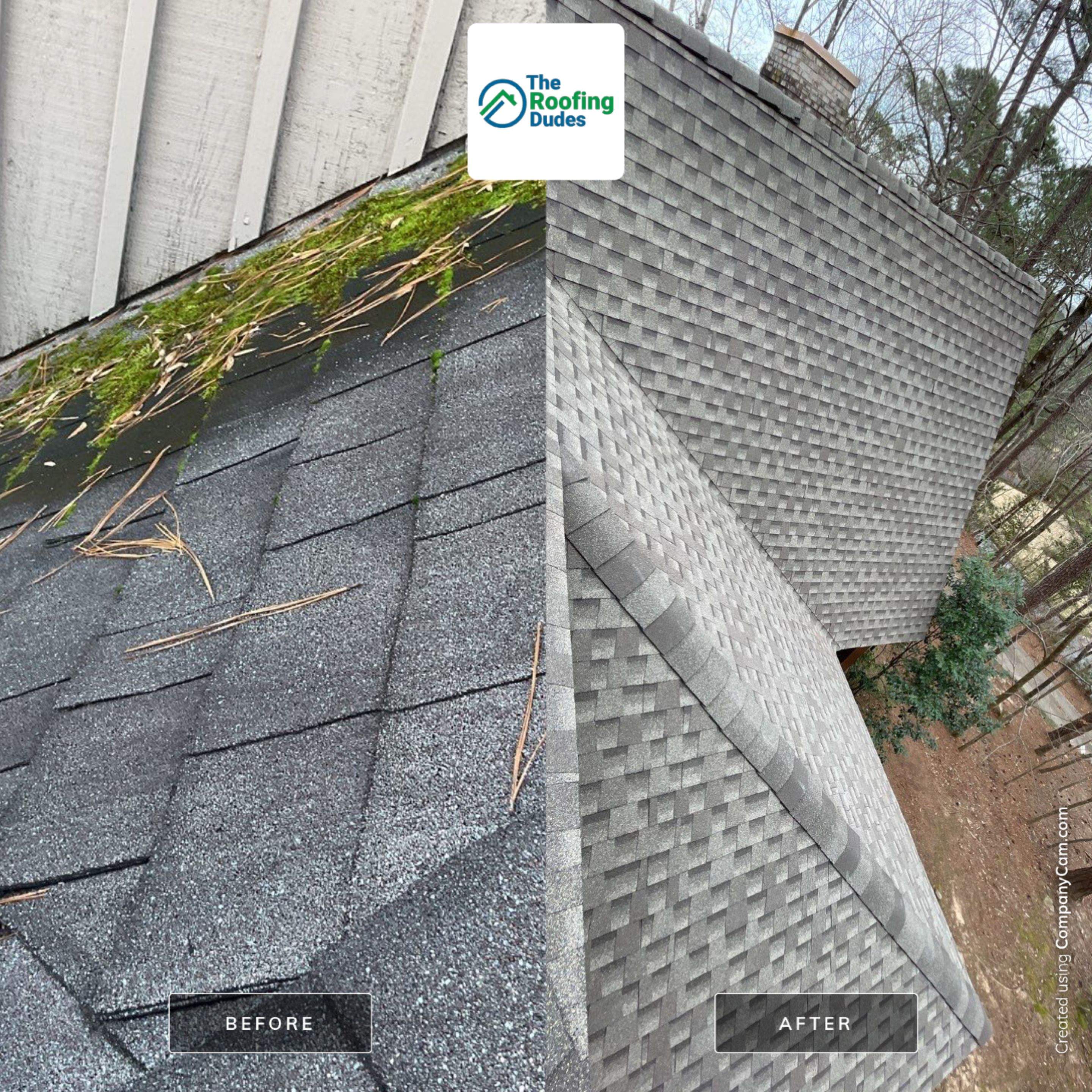 Before and Afters by The Roofing Dudes