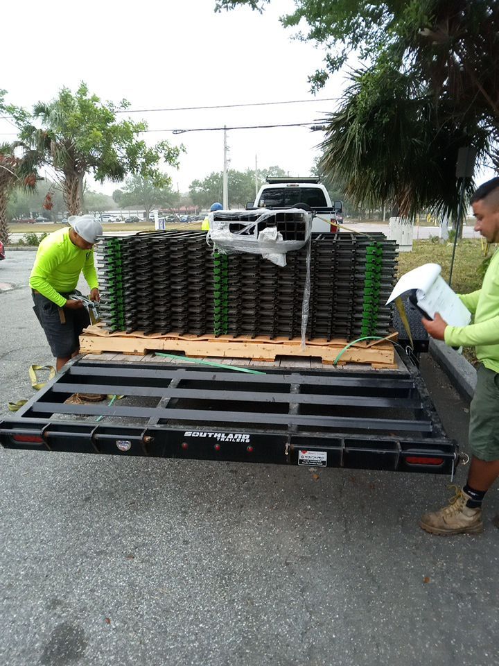 Aluminum Fence Installation using Black 3 Rail Aluminum Fence by Asap fence and gates, LLC