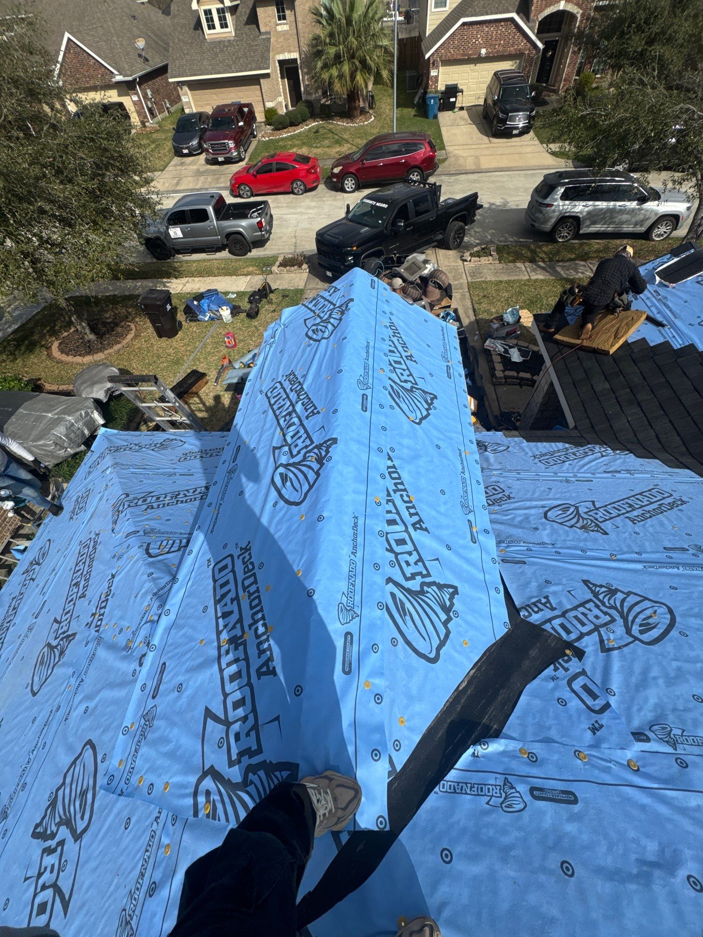 Project in Houston by Proud Roofing