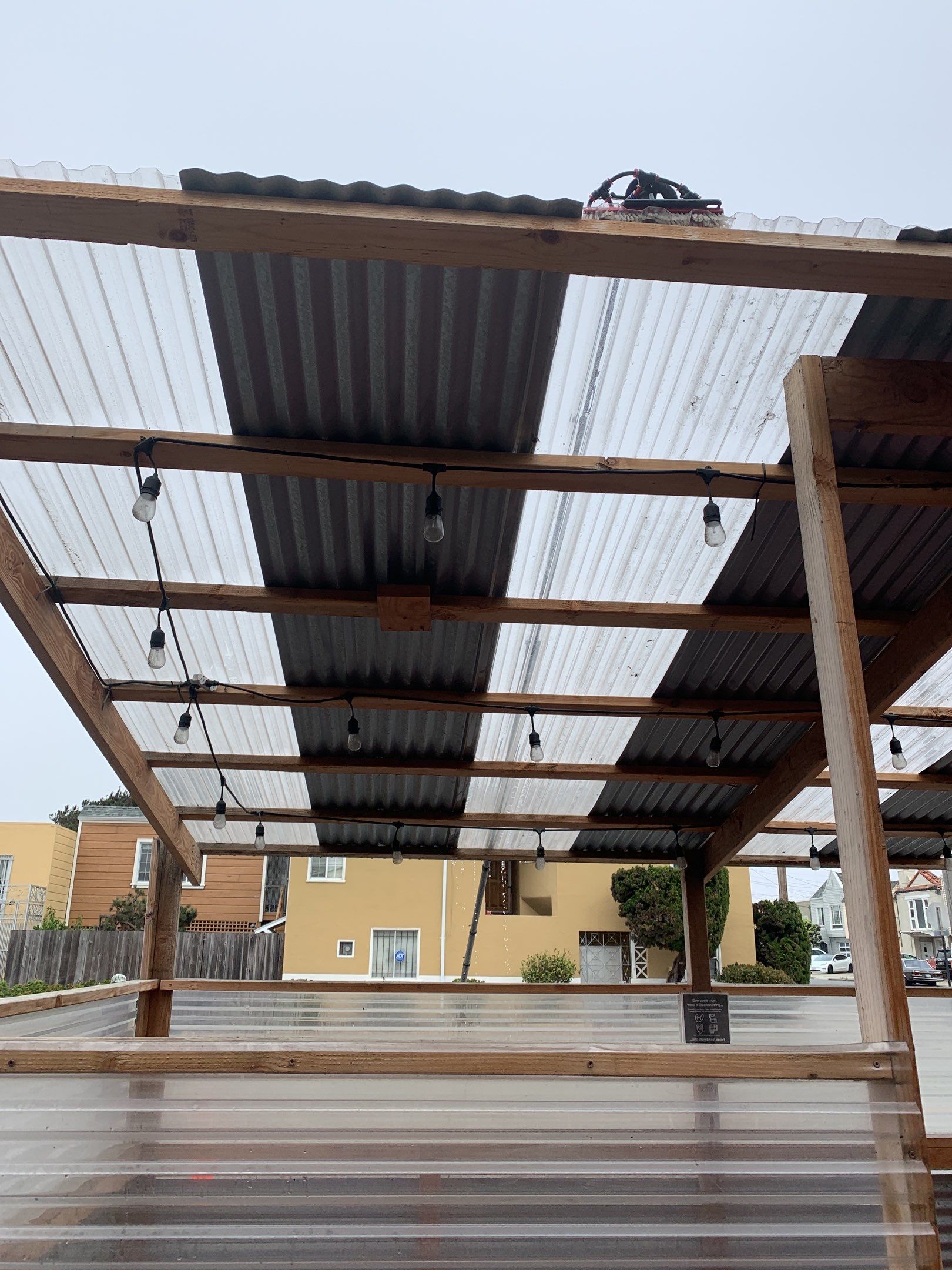 Window Clean—Pizza Place On Noriega by SpotFree Window Cleaning