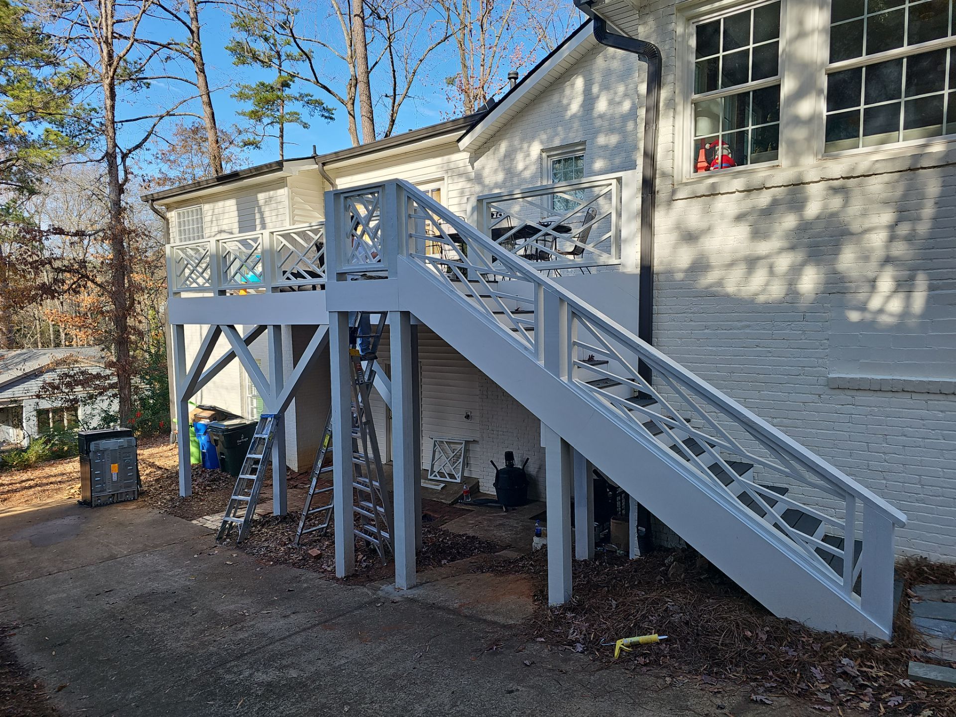 Custom Railings, Deck Support Installation, and Professional Deck Painting by Billy Weatherspoon Contractor