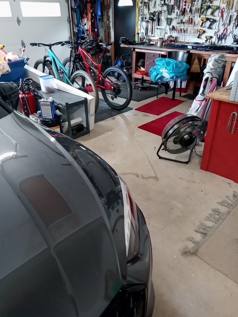 Garage + Porch Project in Pittsburgh by Floors in a Day, Inc