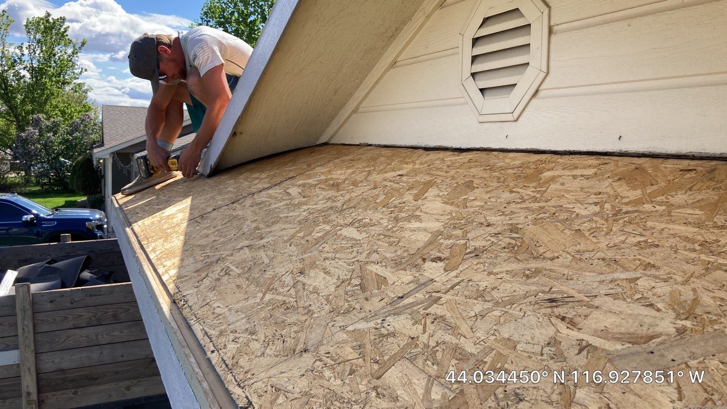 Fruitland Idaho Single Level Residential Roofing Installation using Owens Corning by ID Roofing LLC