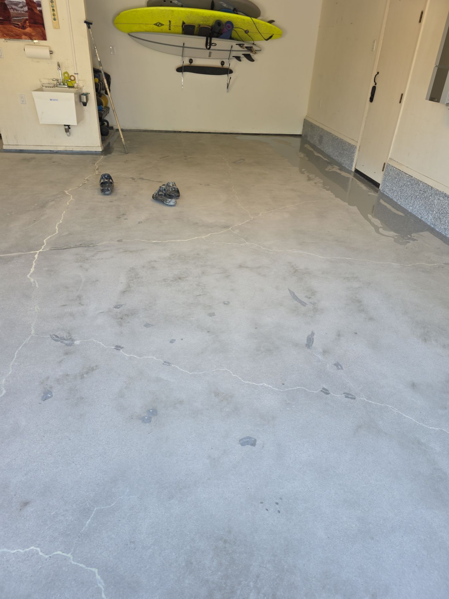 Tidal Wave Polyurea Garage Floor Coating in San Luis Obispo by MGP Coatings