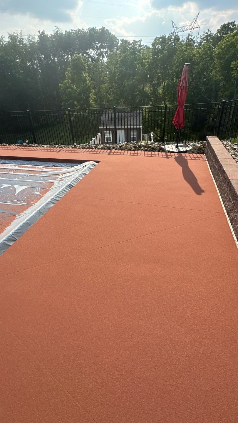 Pool Deck Project in Venetia by Floors in a Day, Inc