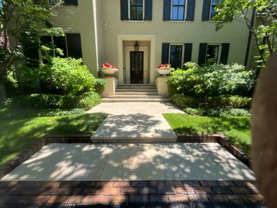 Natural Stone Surface Pressure Washing
