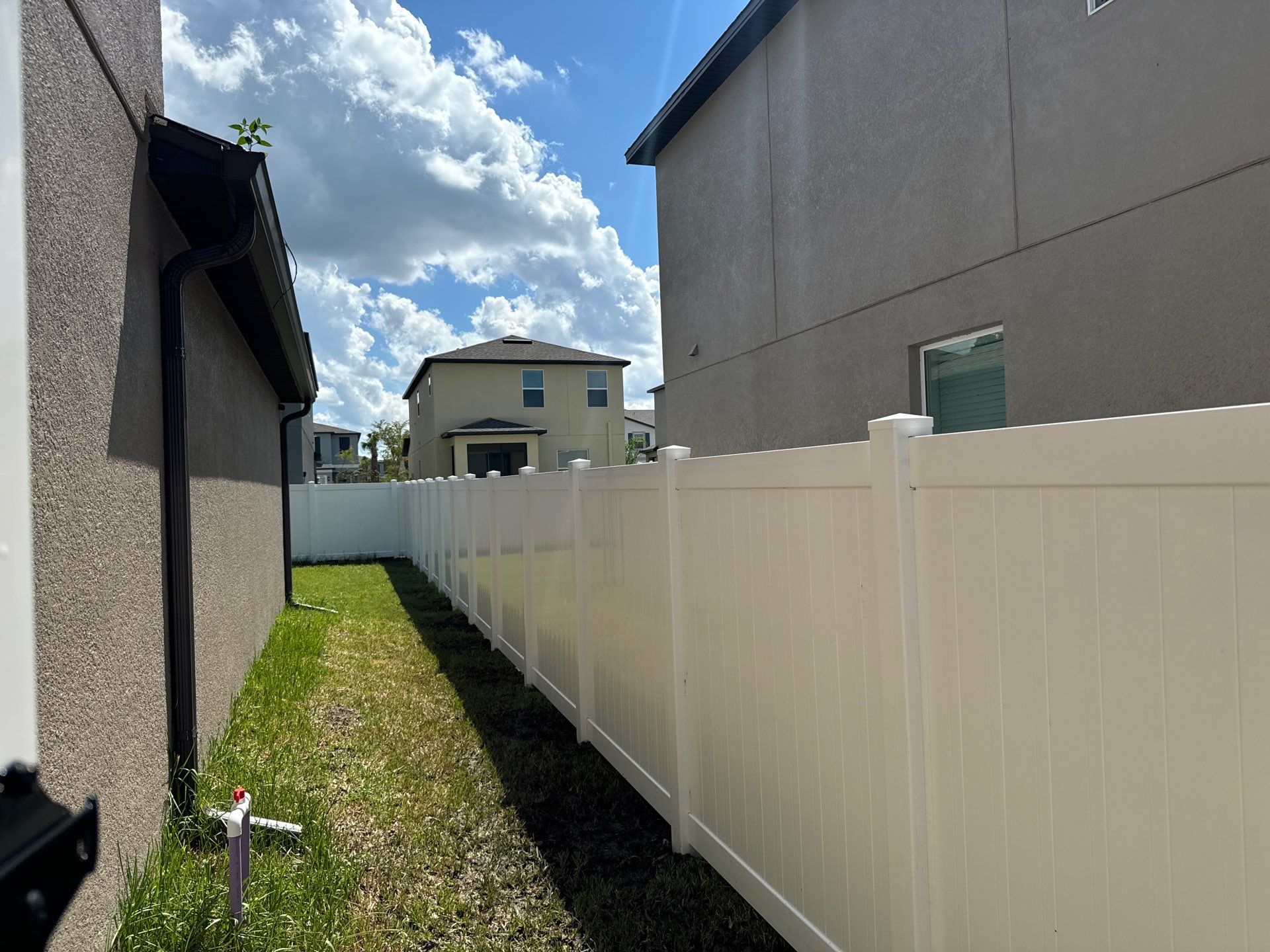 Vinyl Fence Installation using 6Ft White Vinyl Privacy Fence by Asap fence and gates, LLC