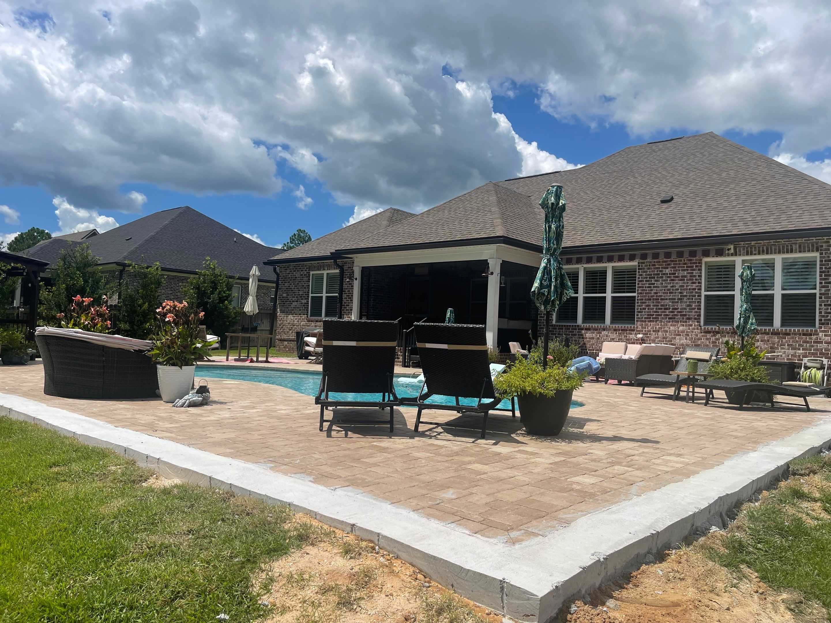 Titan Pool Cage in Baker, FL by Titan Sunrooms