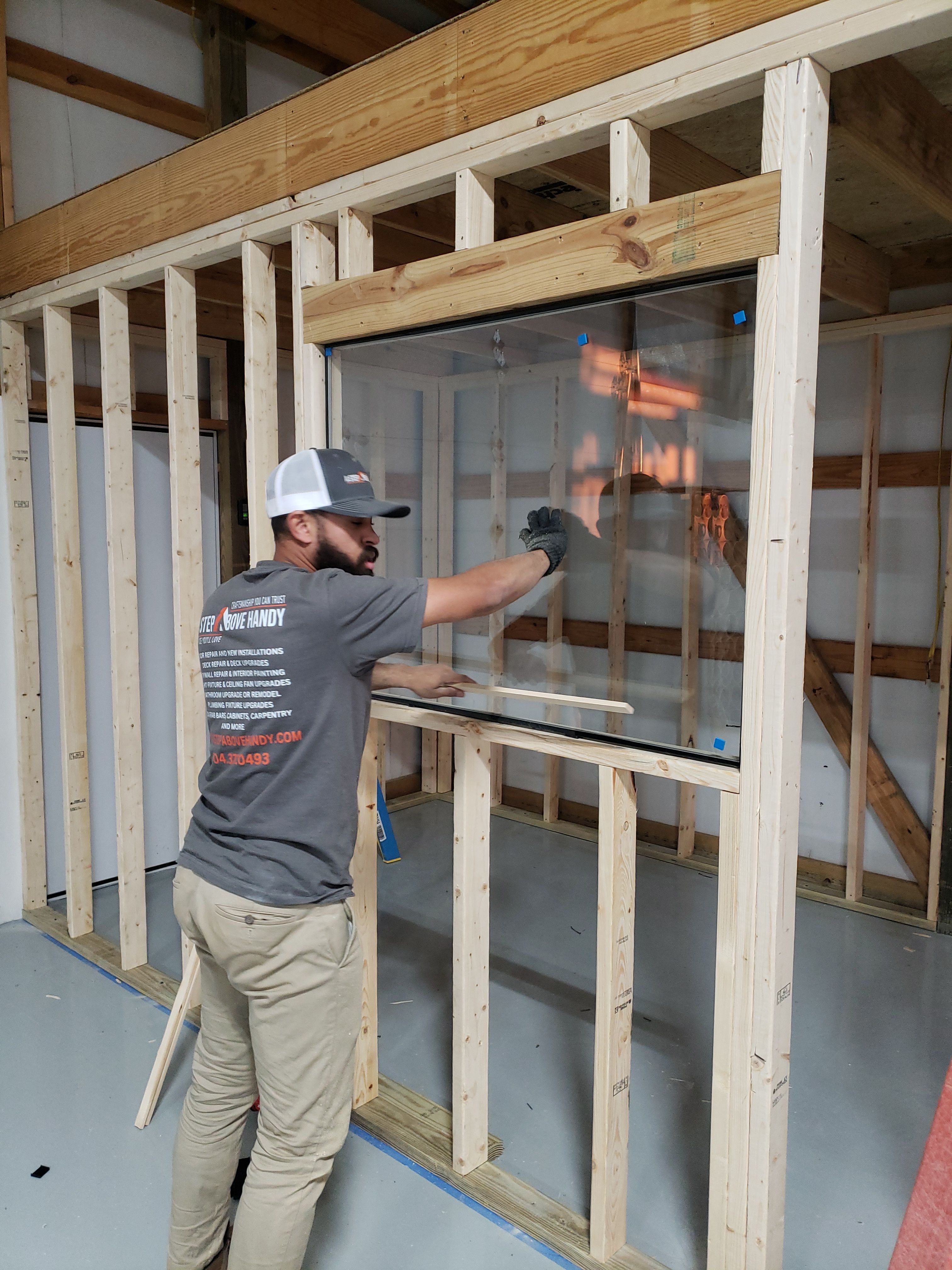 Warehouse Office & Storage Build by A Step Above Handy LLC 