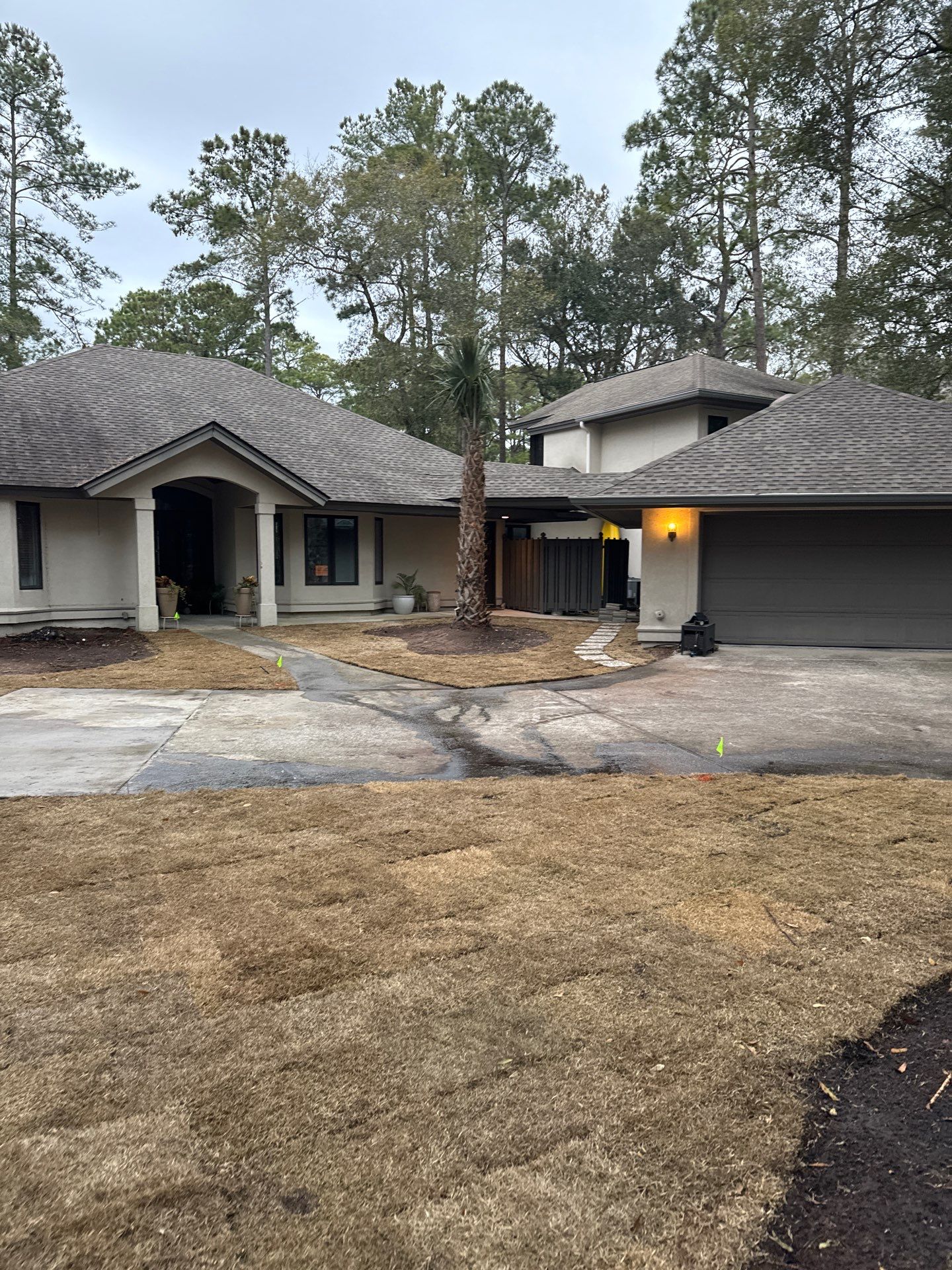 Hilton Head Island Paver Patio and Full Landscape Installation by Lowcountry Scapes, LLC