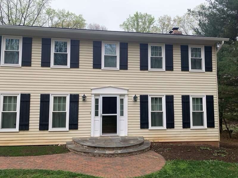 Sleek James Hardy Siding in Virgina by American Home Contractors
