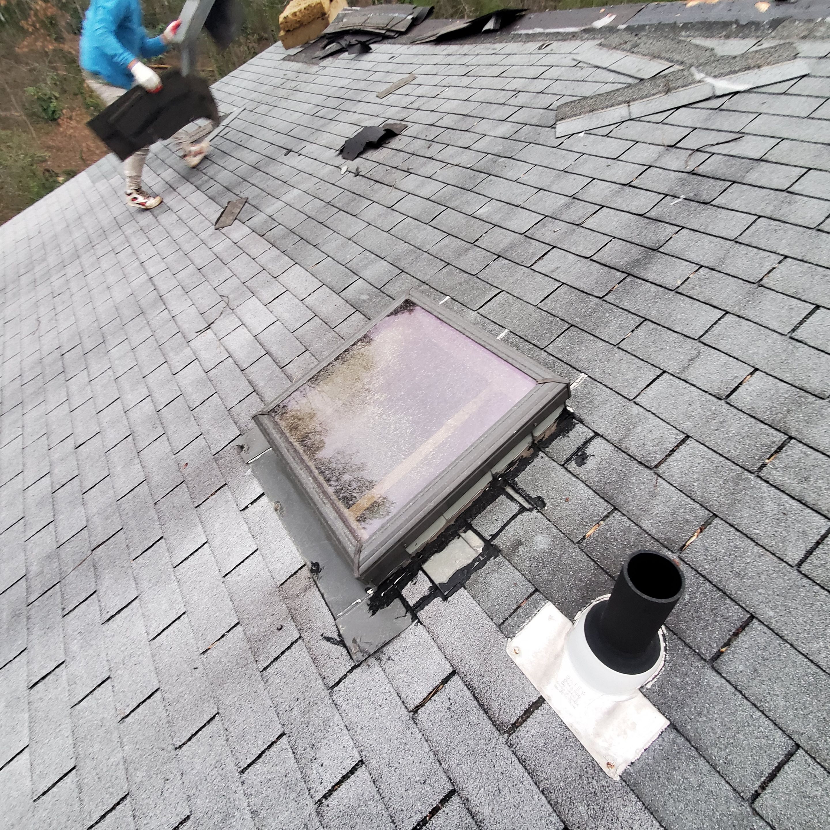 Oakridge TruDef Twilight Black Residential Roofing Installation by Inspector Roofing and Restoration
