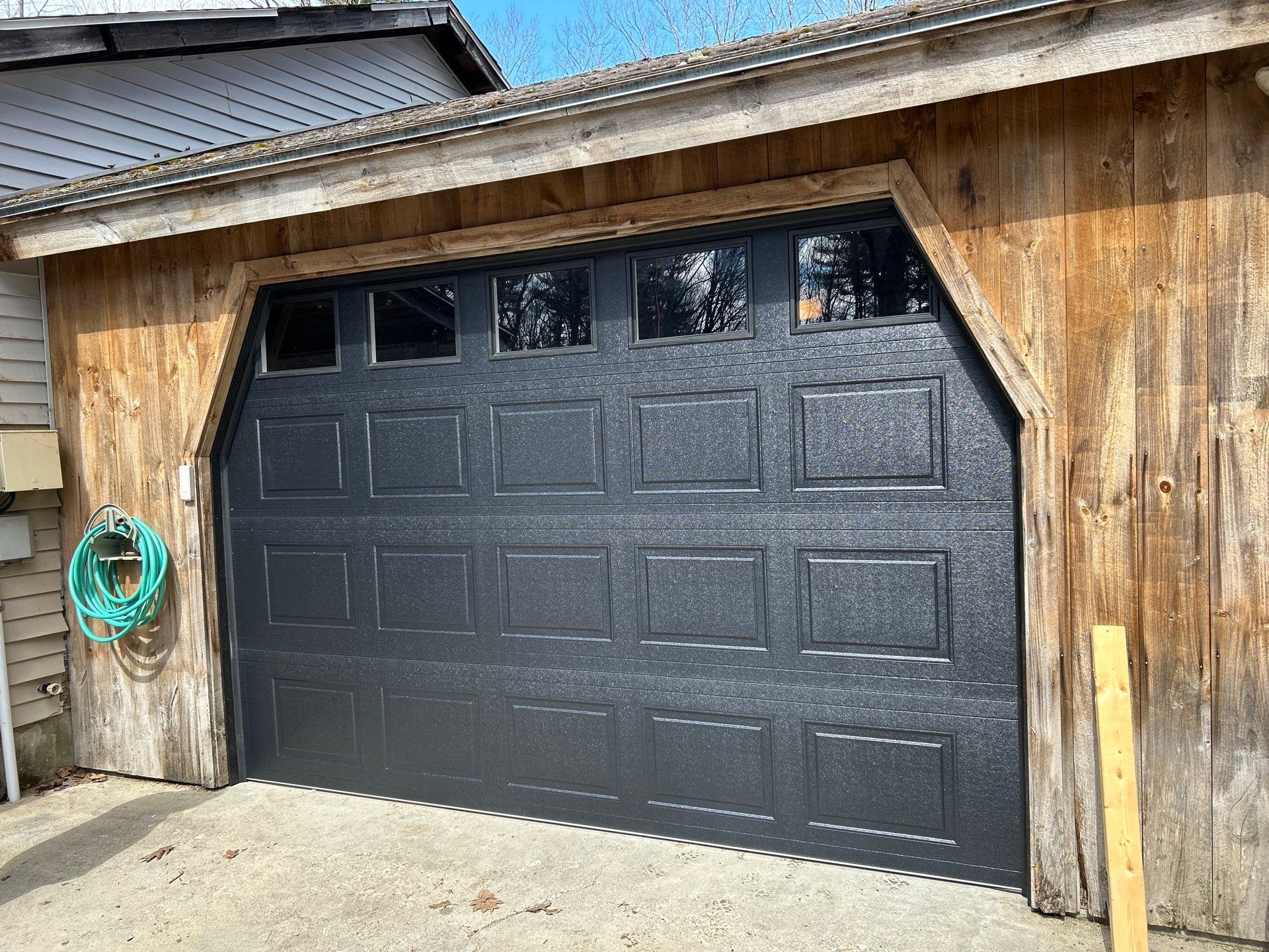 Door Installation using Raynor Encore Garage Door by Keene Door