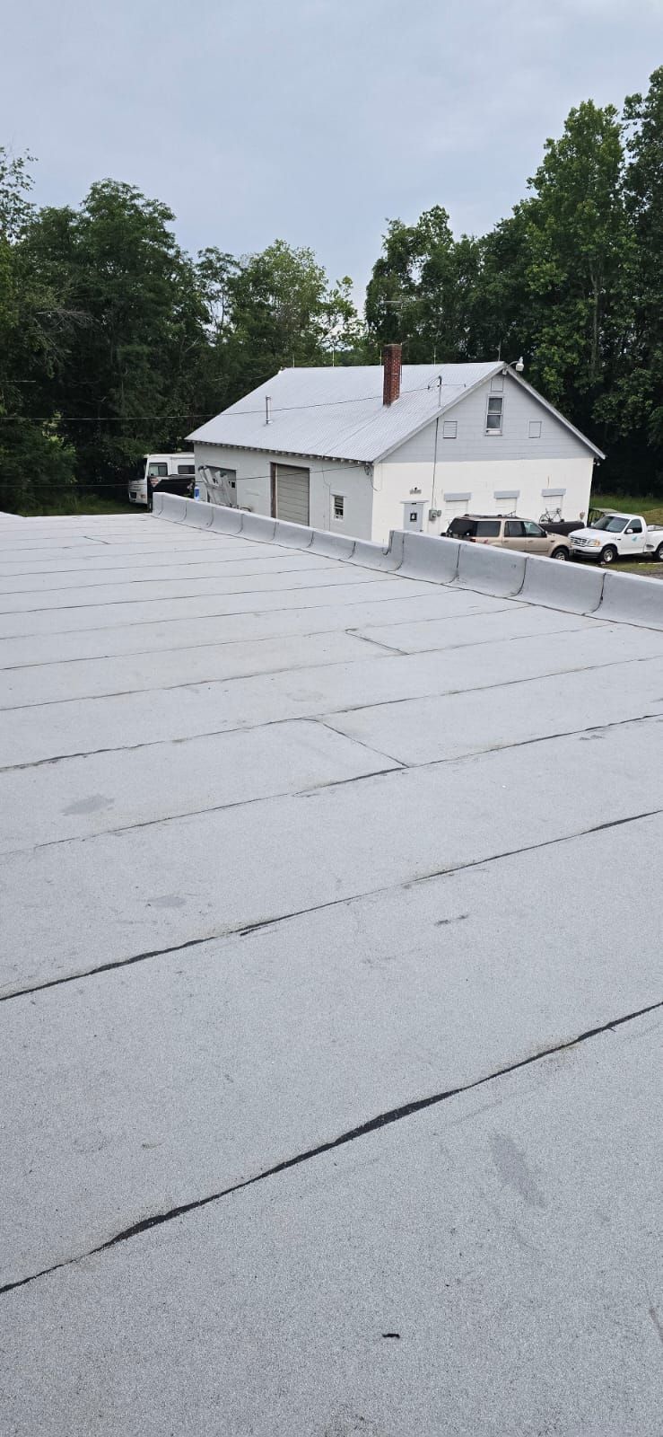 Roof Installation using Silicone APP Elevate Coating by ExteriorPros
