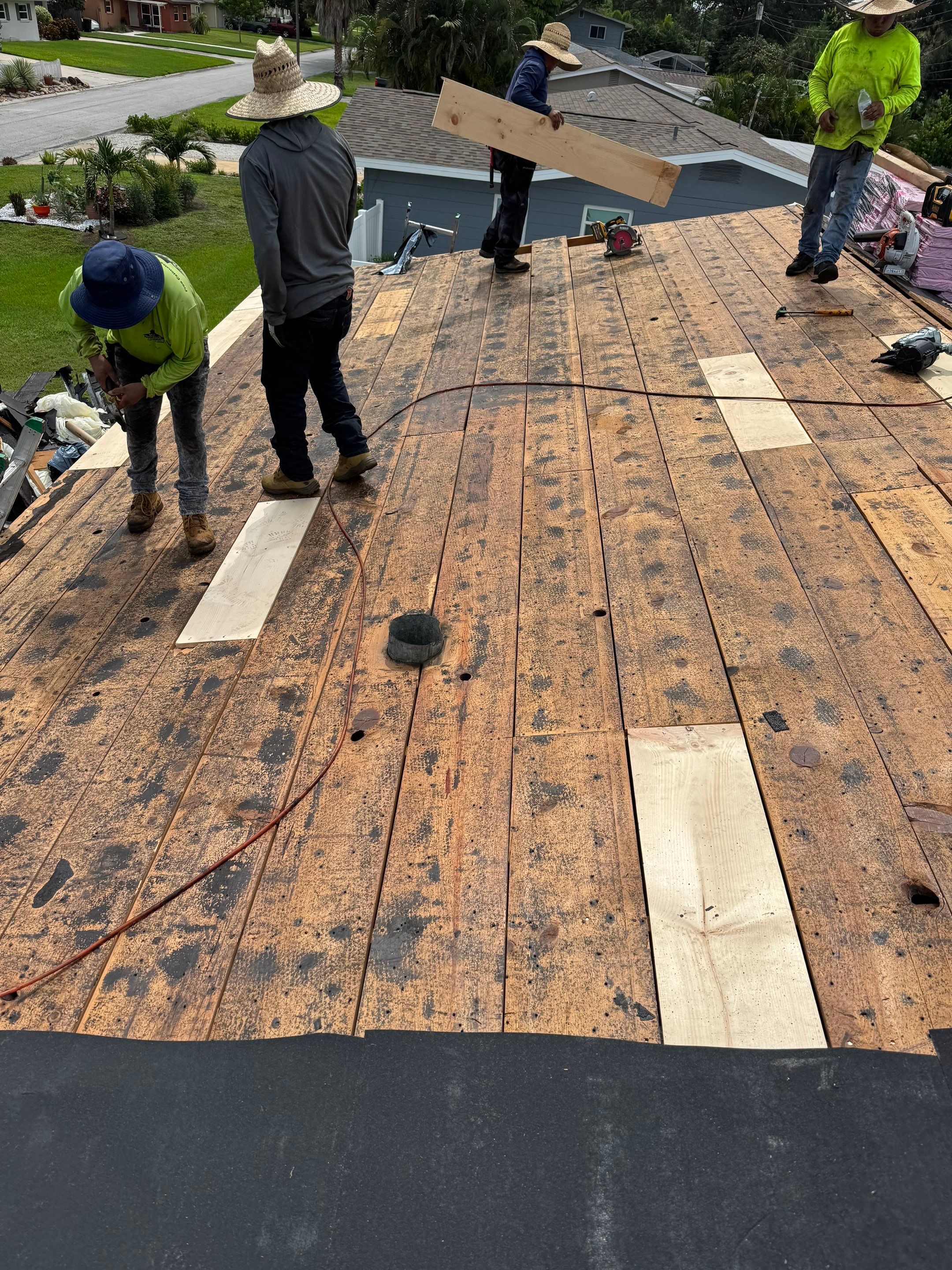 Project in St. Petersburg 33710 by Mitchell Roofing Company LLC 