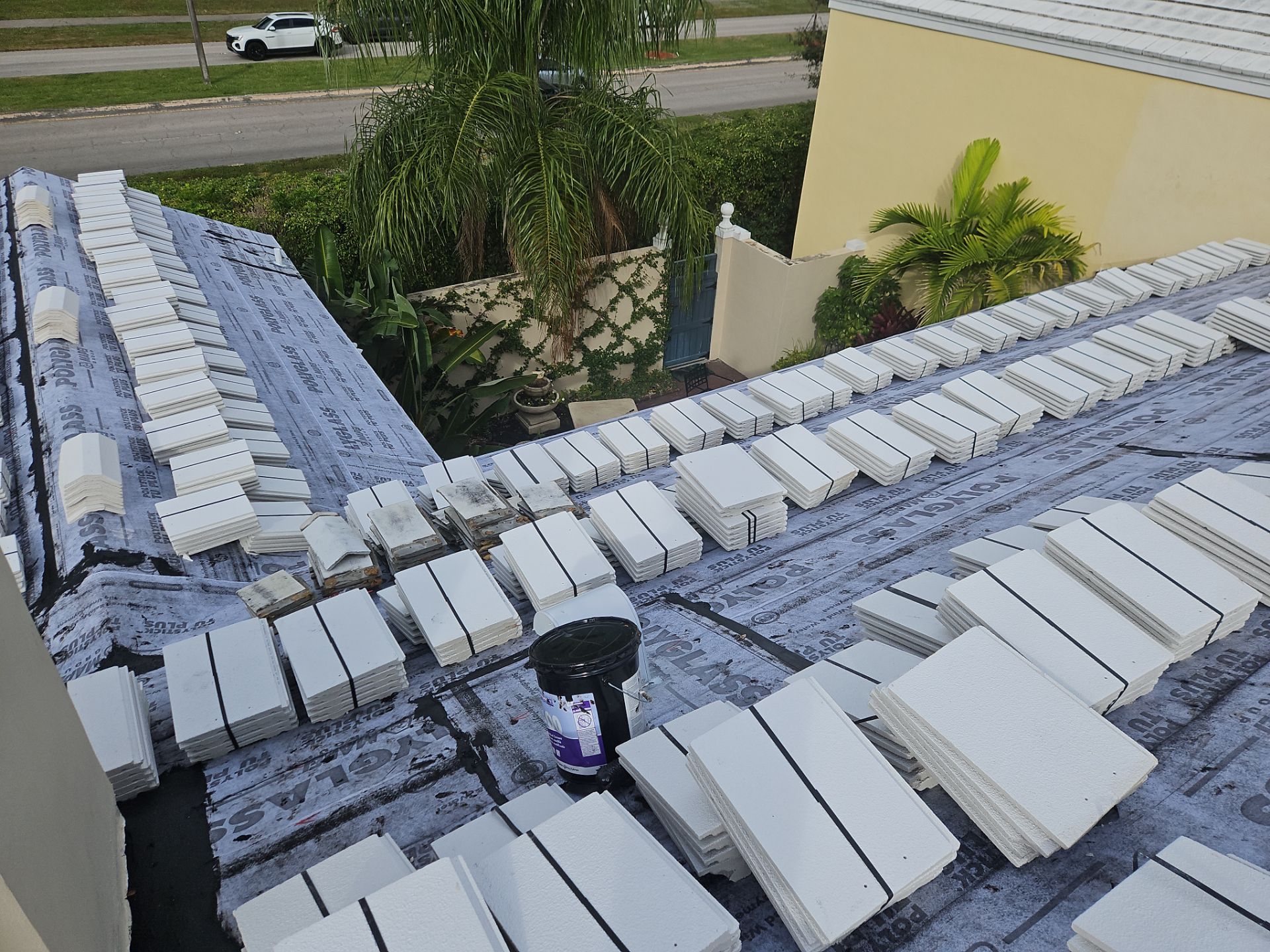 Residential Roofing Installation using WestLake Roofing Tile by BLUES BROTHERS CONSTRUCTION CORP