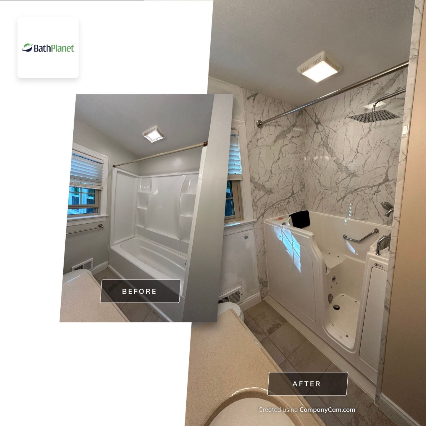 2 Tub Upgrades by BathPlanet SW Virginia