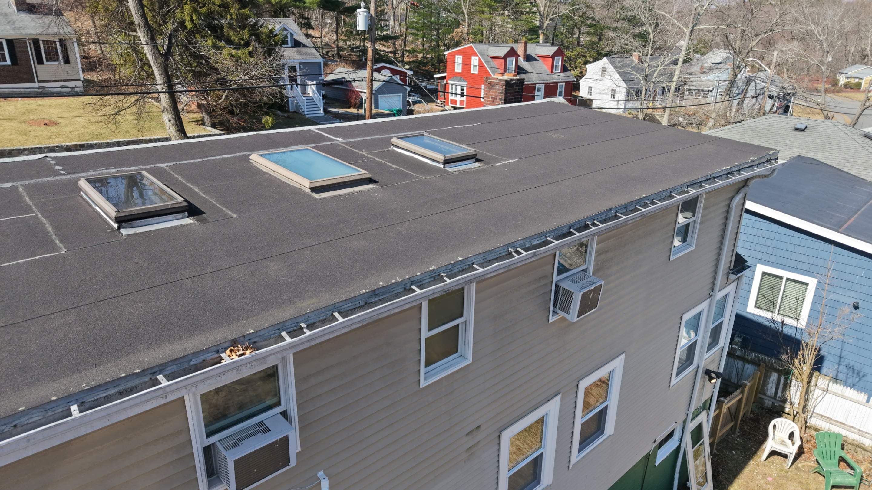 Major Roof Overhaul in Lynn, MA – Full Replacement, Skylight Removal, Gutters & Custom Flashing by JOHNNYS PRO