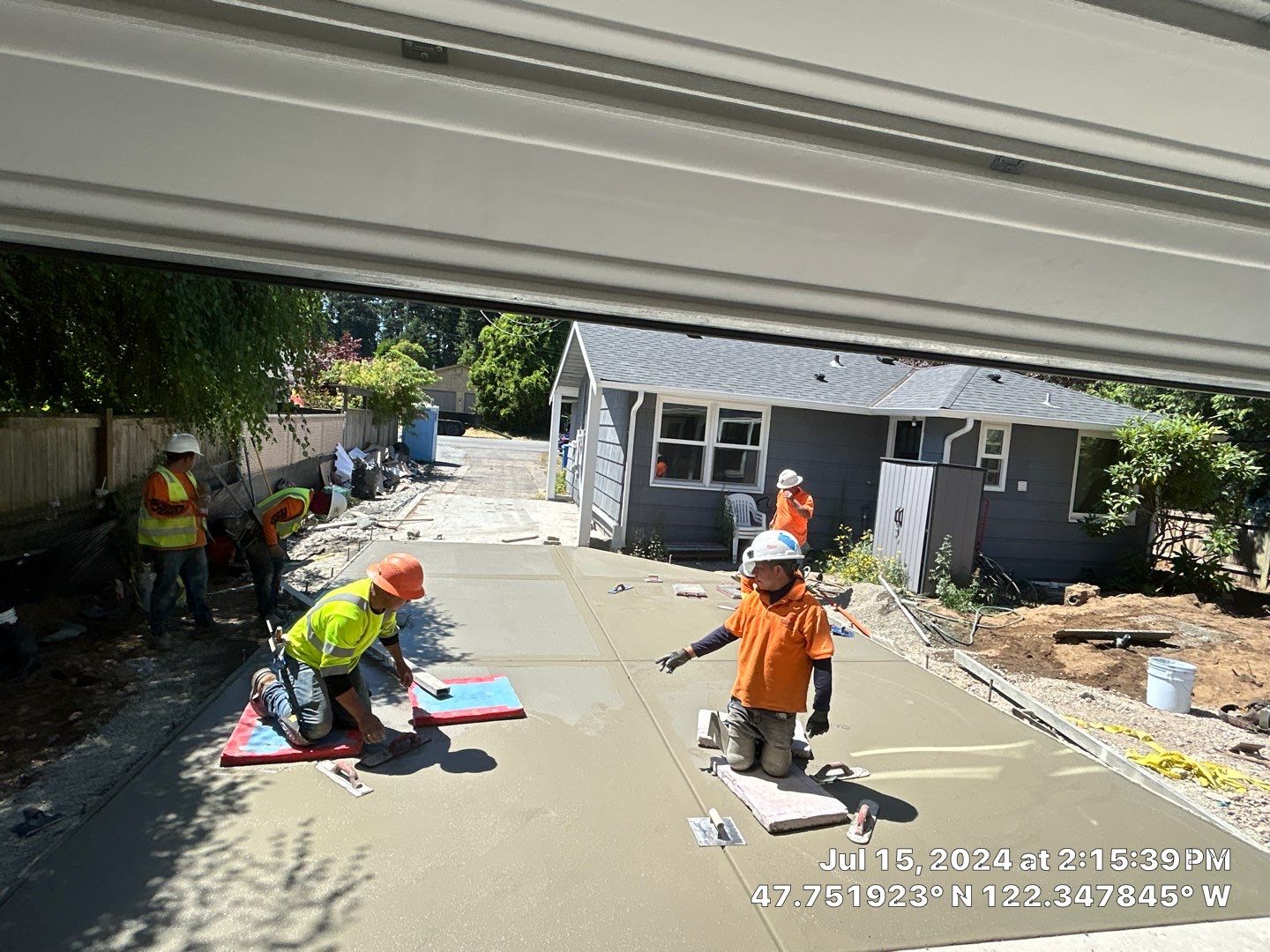 Grant | Concrete Driveway  by Jireh Asphalt & Concrete Inc 