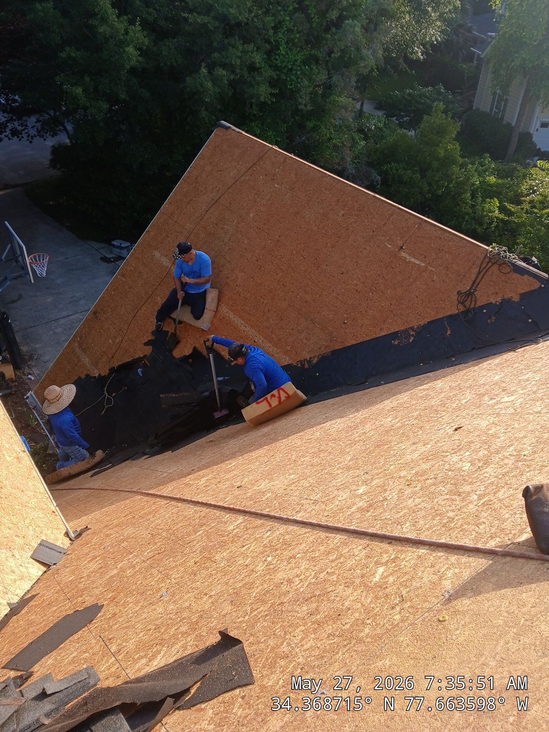 Fortified Roof Replacement and Skylight Replacement in Hampstead, NC by RGR Construction and Roofing, LLC