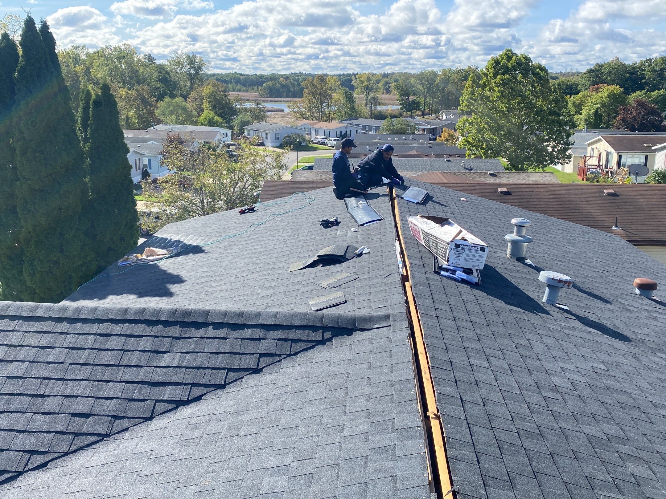 Roof Replacement using CertainTeed Landmark by 180 Contractors