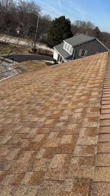 Turtle Shell gutter protection installation in Naperville, IL 60565, photograph 14