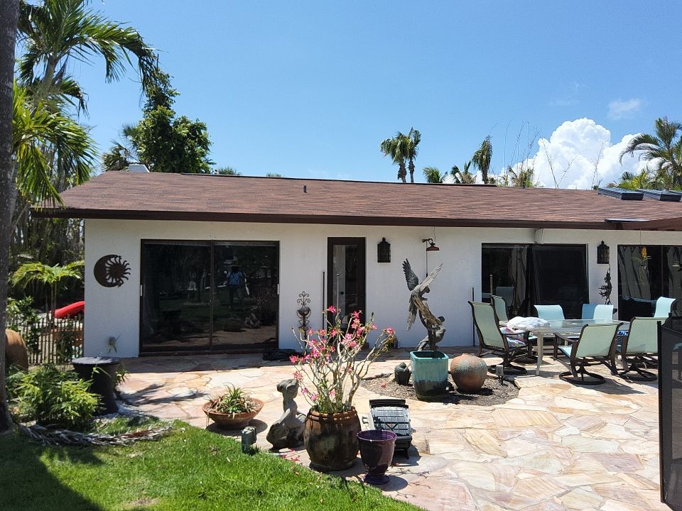 Full Gutter System Installation in Sanibel FL by Gutter Professor by Gutter Professors