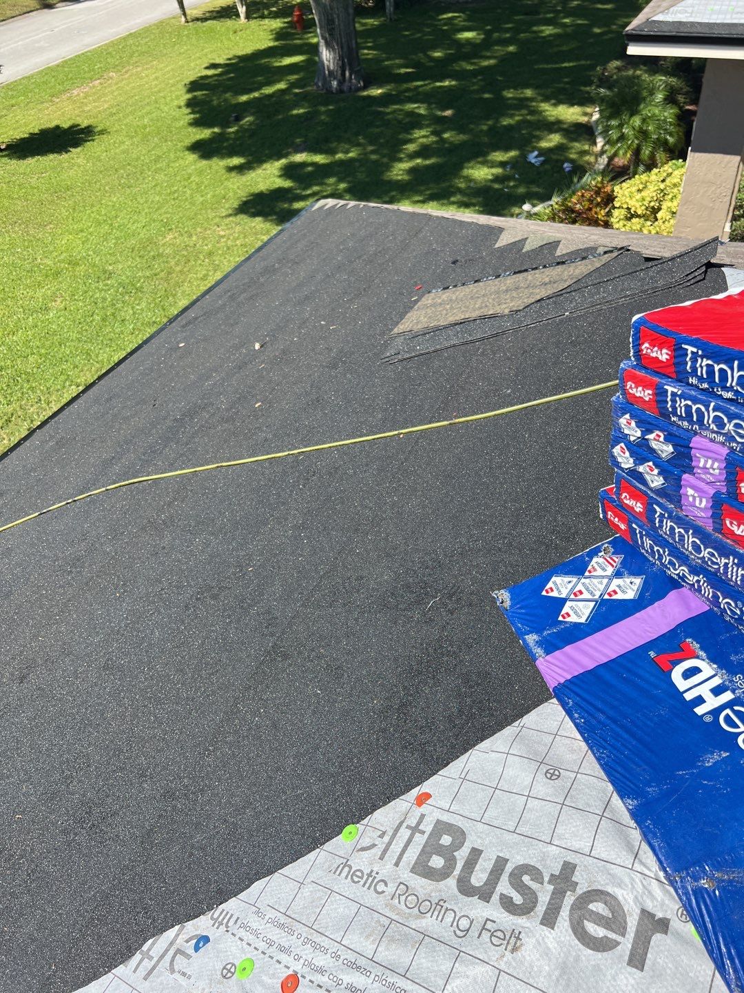 Residential Roofing Installation using GAF Timberline HDZ by 1st Class Roofing, Inc.
