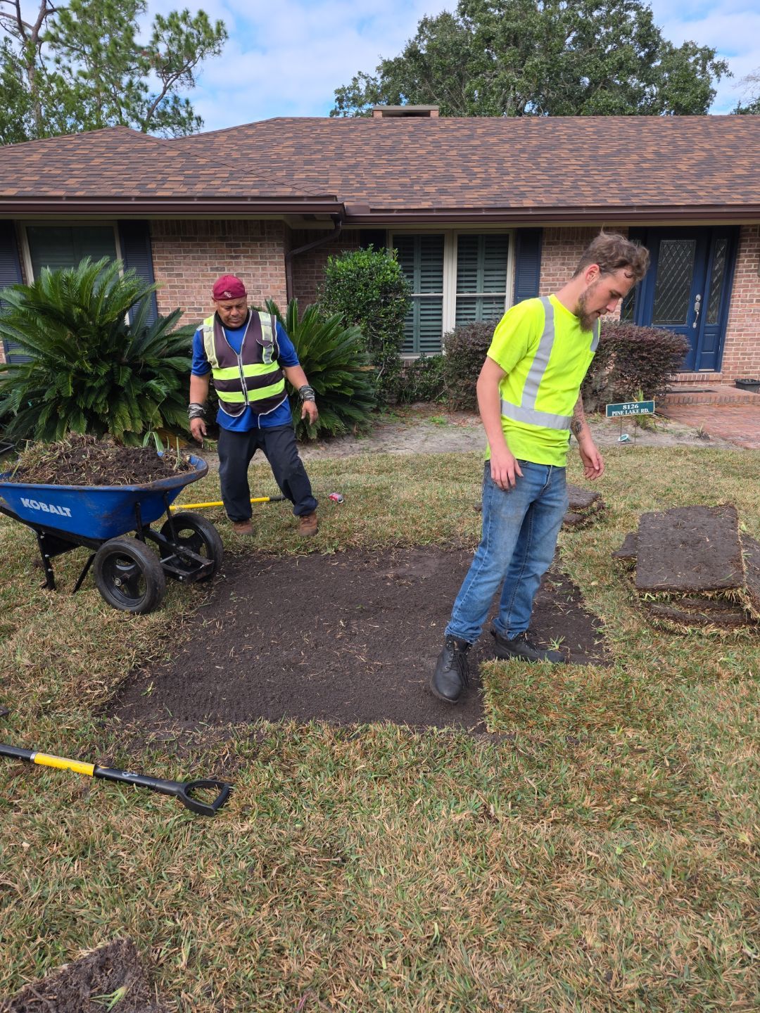 Deerwood Resident | Sod Replacement by ProGreen Services