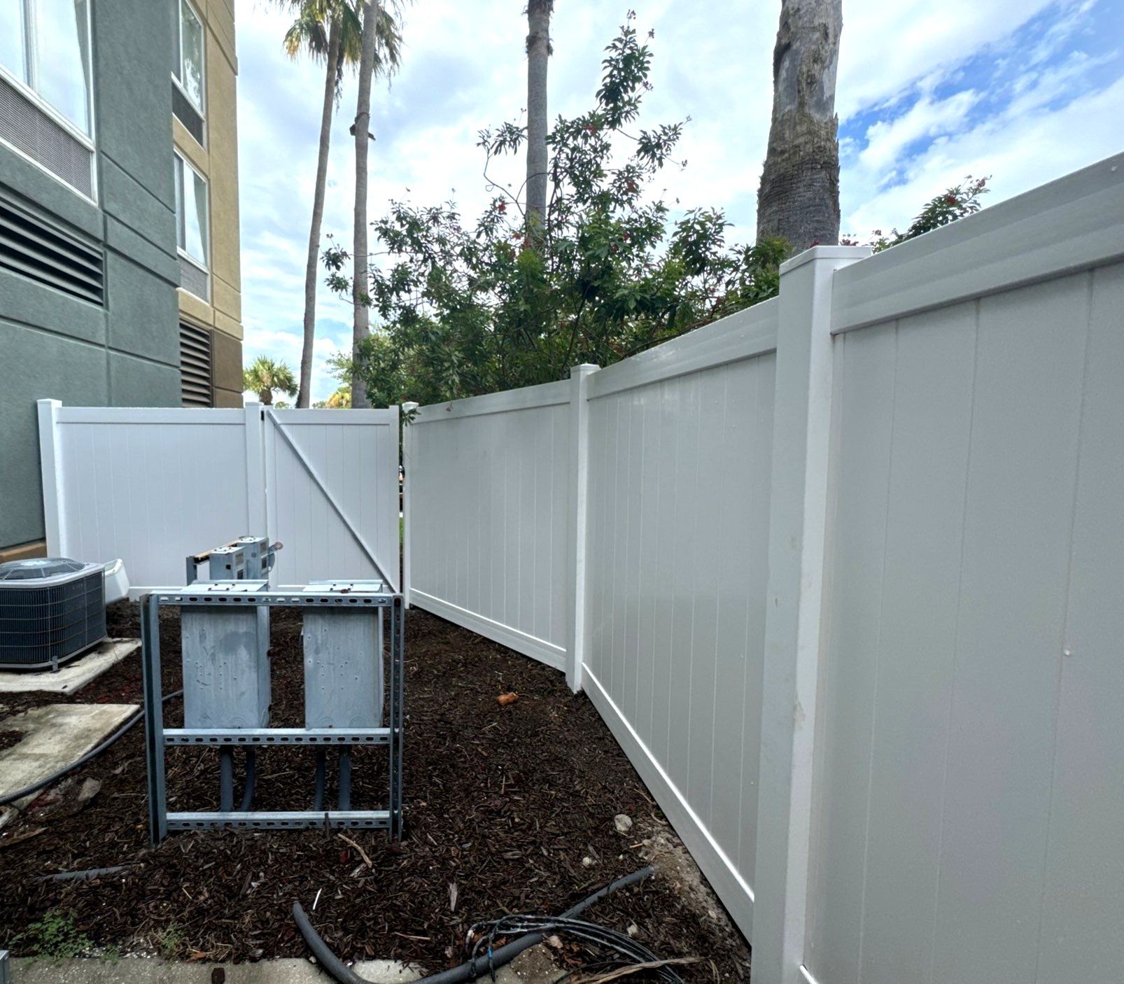 Vinyl Privacy Fence using 6Ft White Vinyl Privacy Fence by Asap fence and gates, LLC